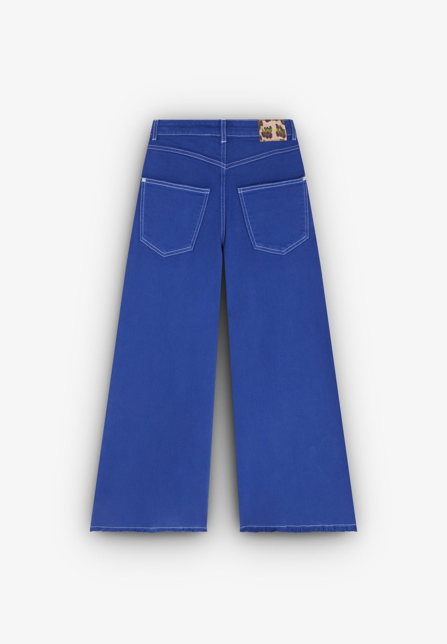 STITCHING CULOTTE DENIM PANT