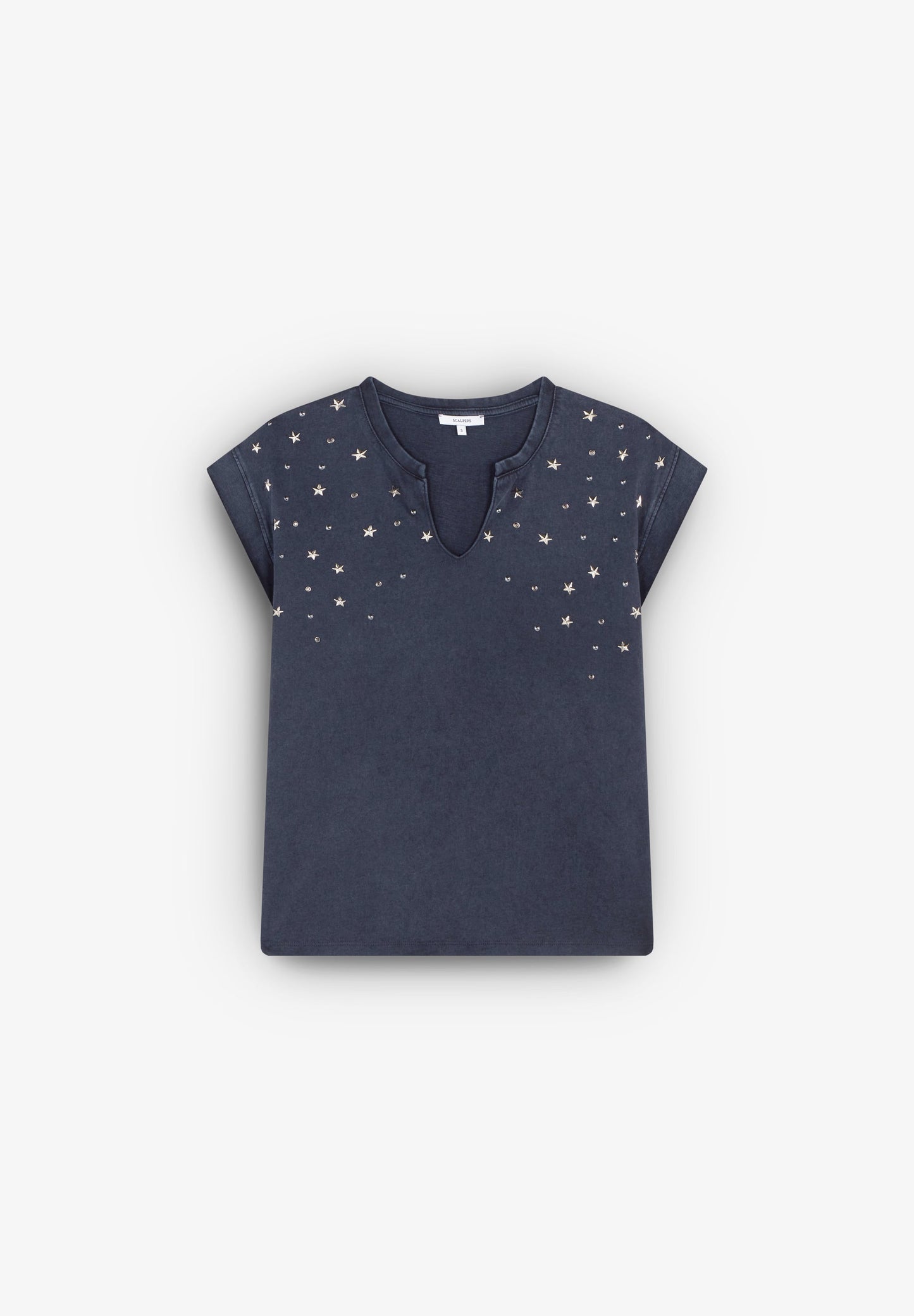 SHOULDER STUDS TEE