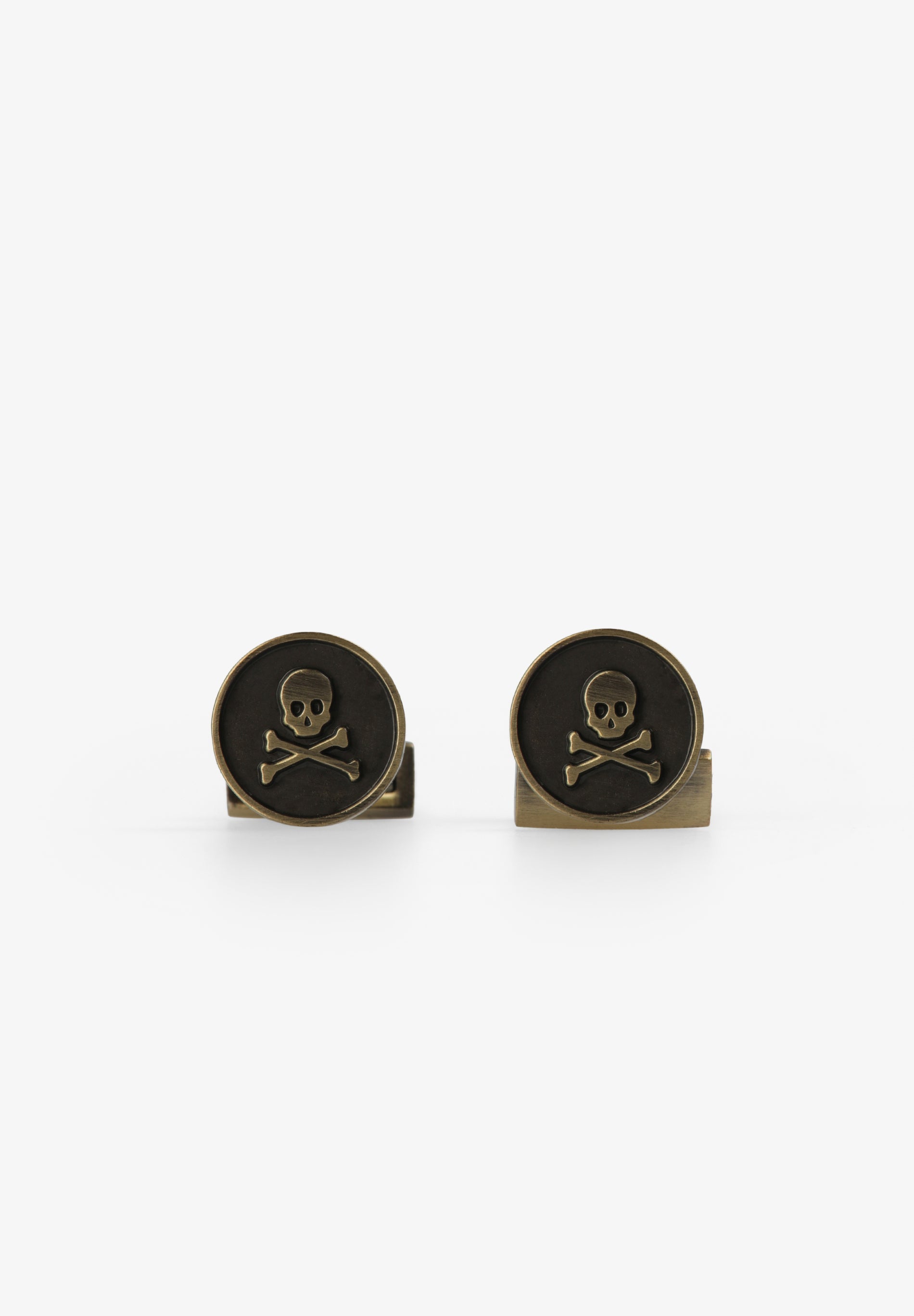 BOUTONS DE MANCHETTE SKULL GRAVÉ