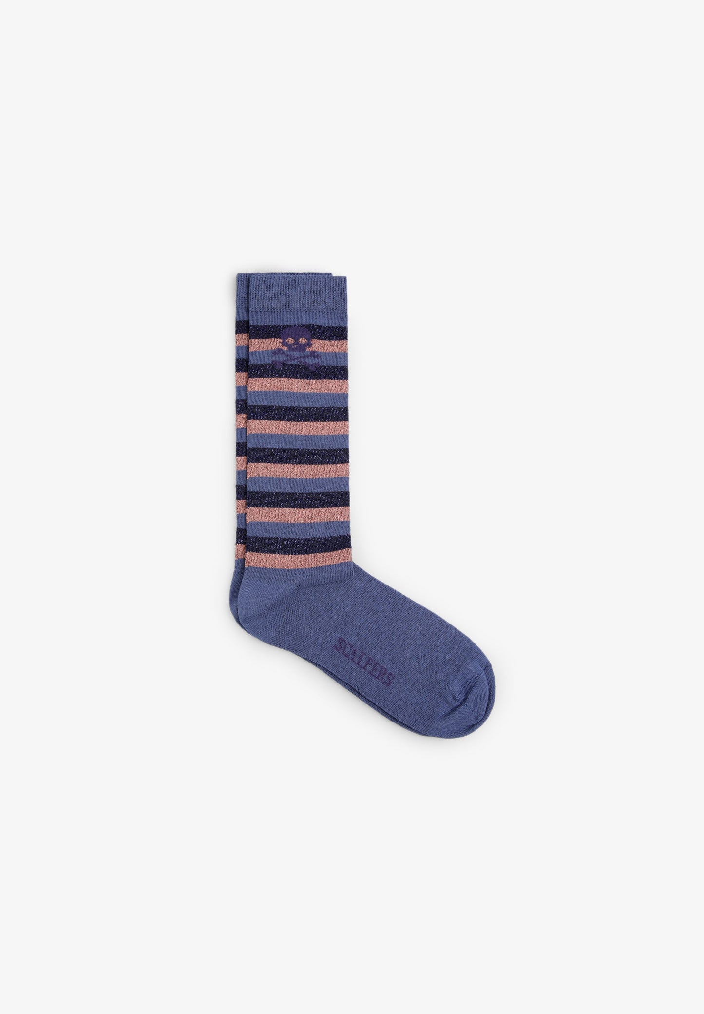 CHAUSSETTES RAYURES LUREX