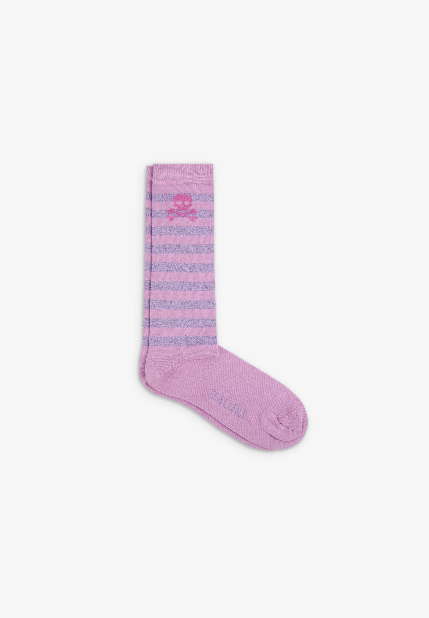 CHAUSSETTES RAYURES LUREX