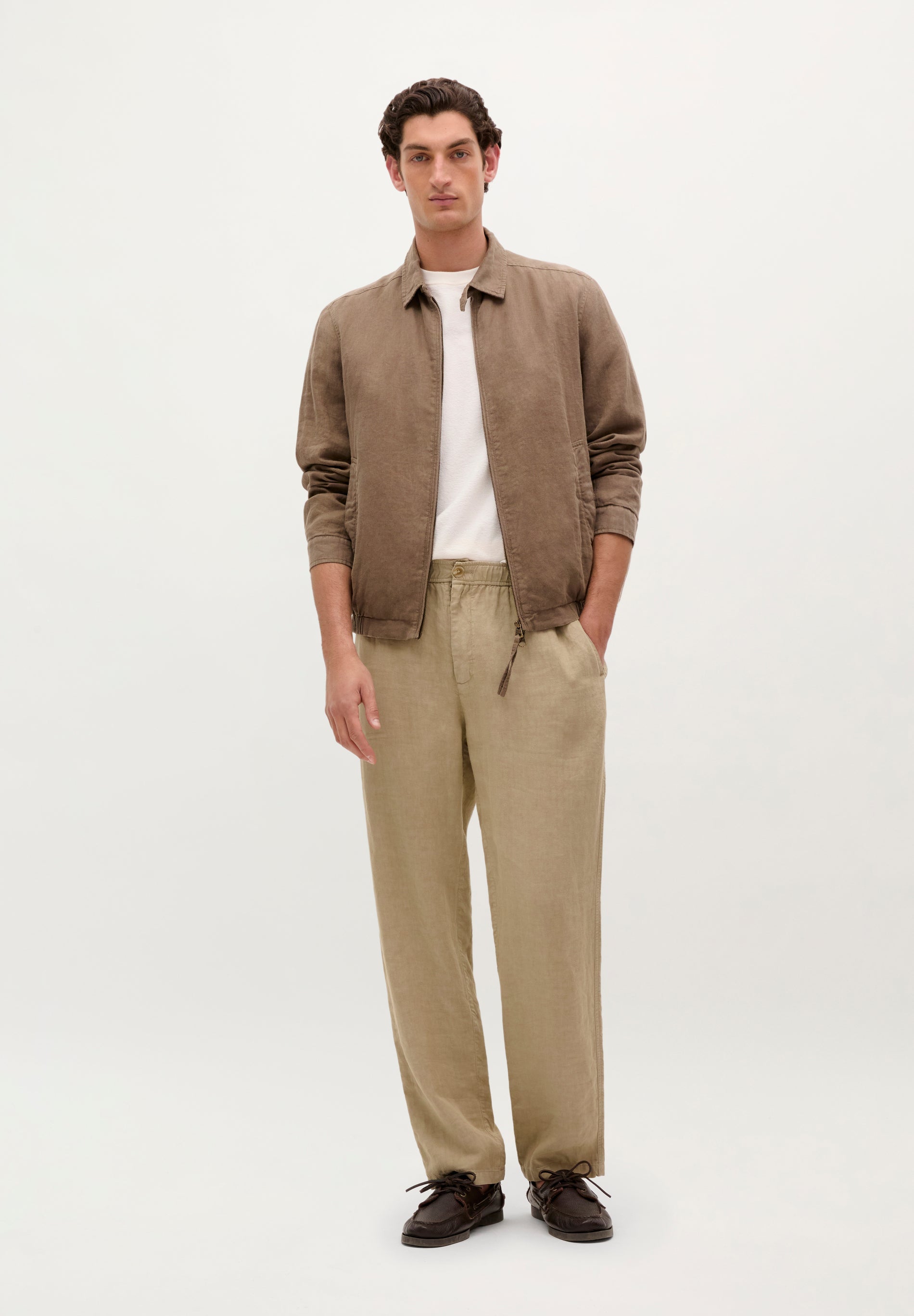 PANTALON 100 % LIN