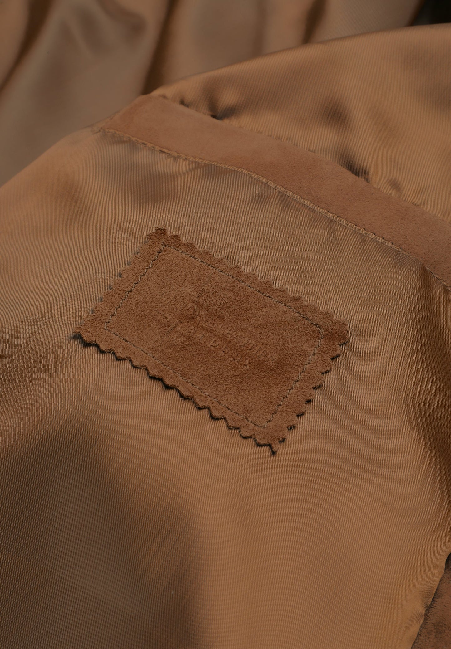 VESTE BOMBER DAIM