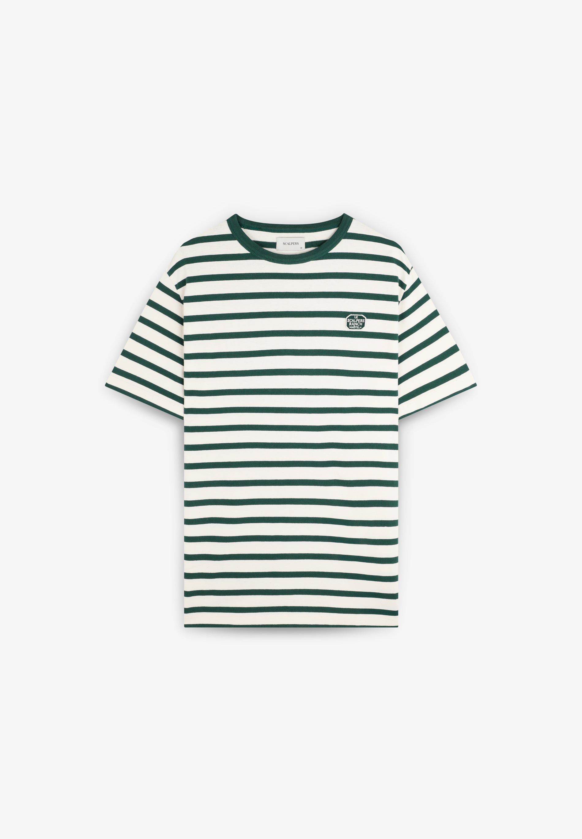 T-SHIRT RUSTIQUE À RAYURES