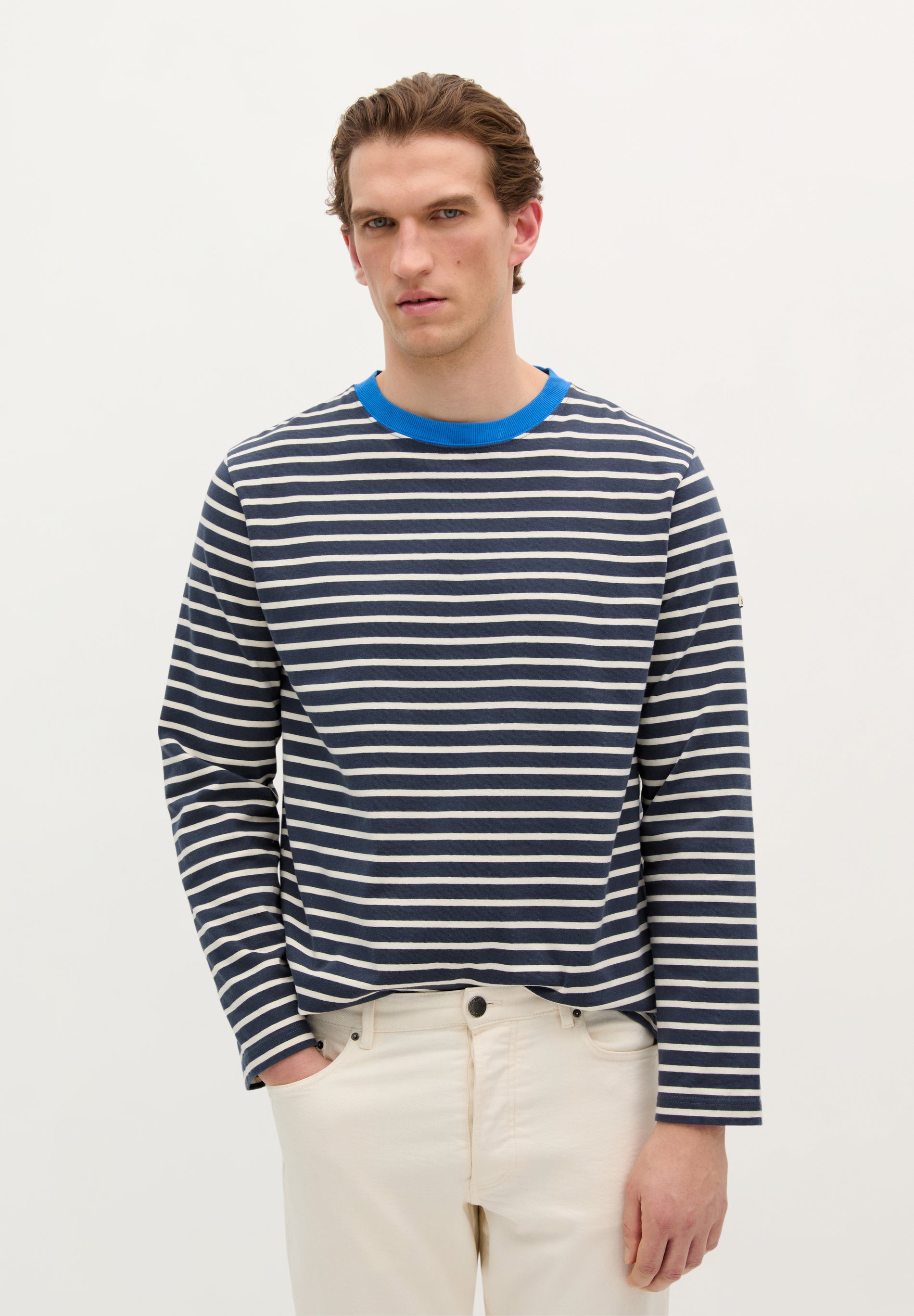 SCCONTRAST STRIPED SWEATER