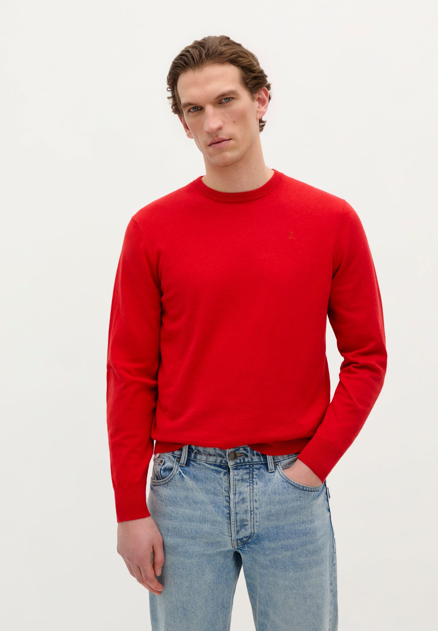 SCSKULL ROUND NECK TRICOT