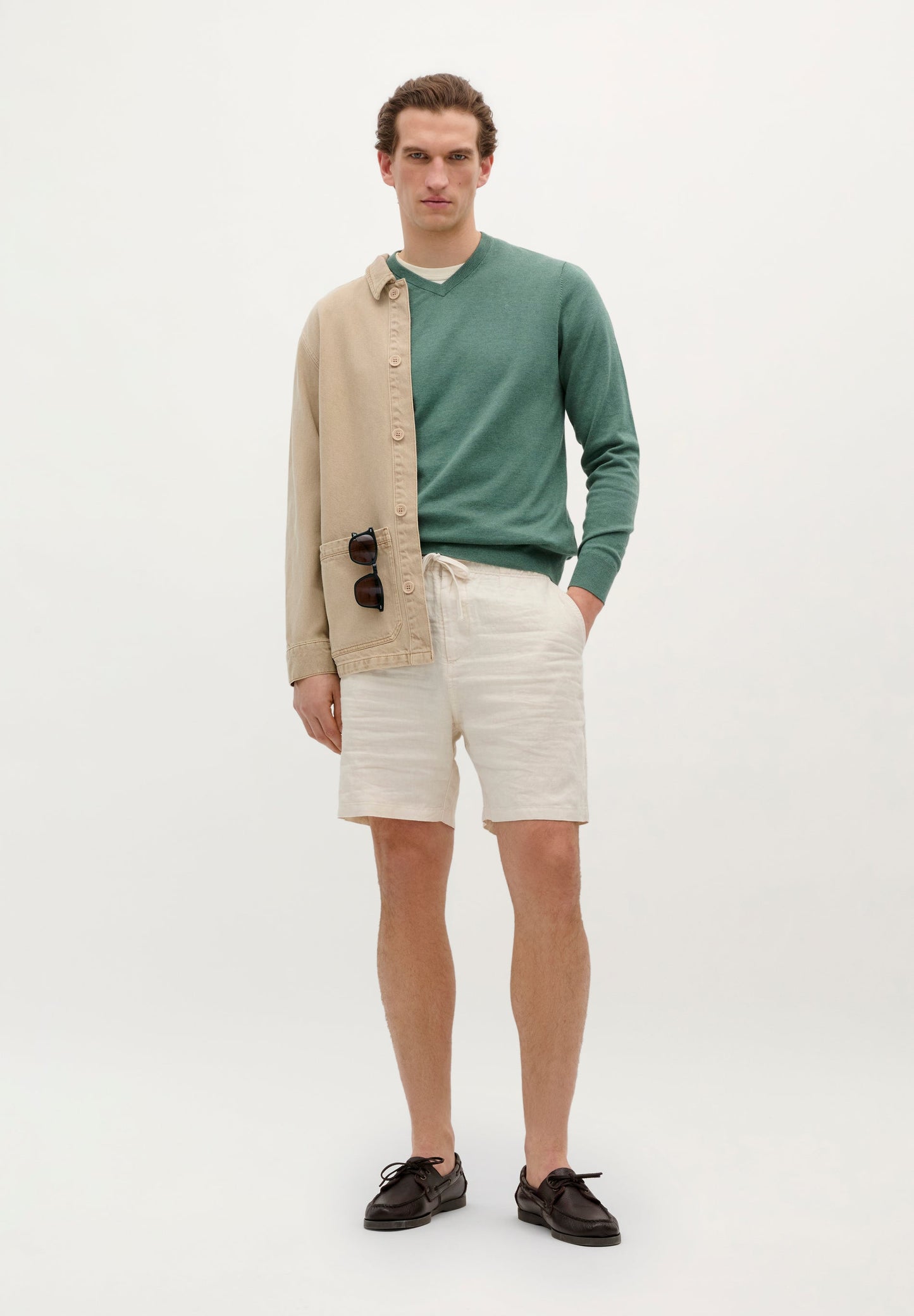 SCSKULL V NECK TRICOT