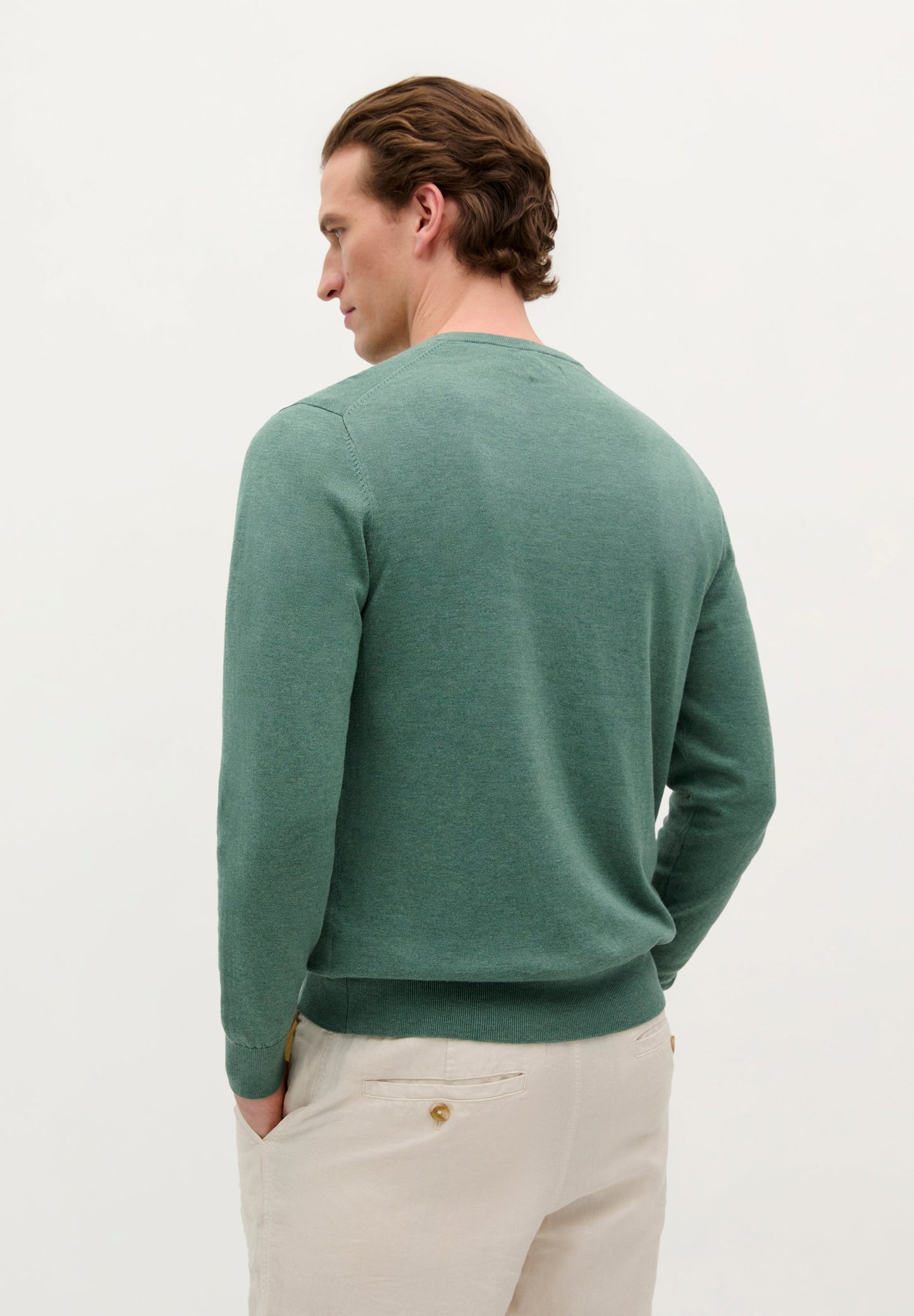 SCSKULL V NECK TRICOT
