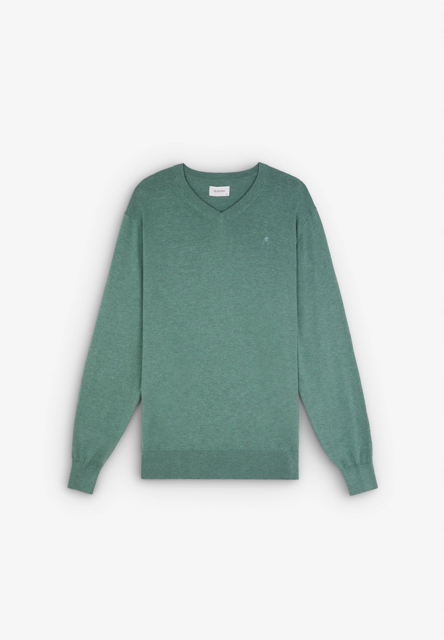 SCSKULL V NECK TRICOT