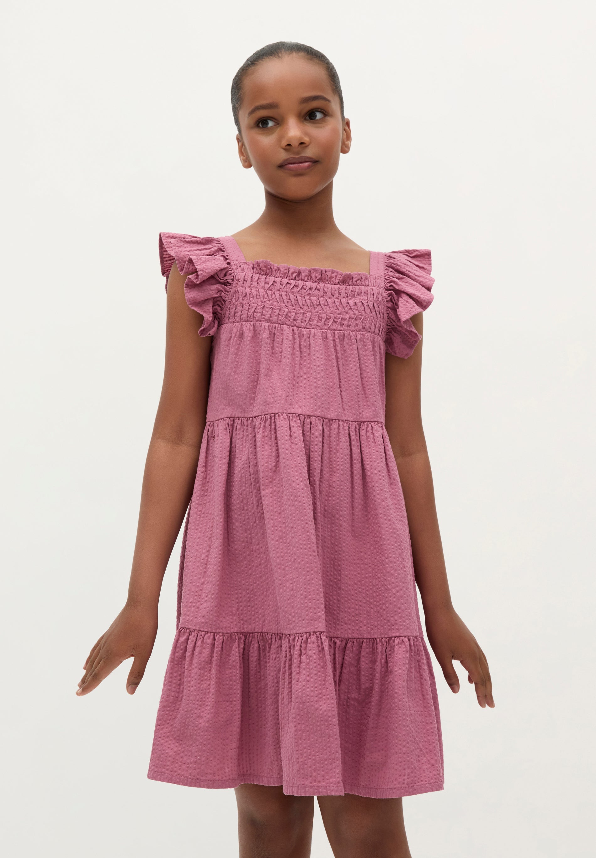 SCSEERSUCKER DRESS GIRLS