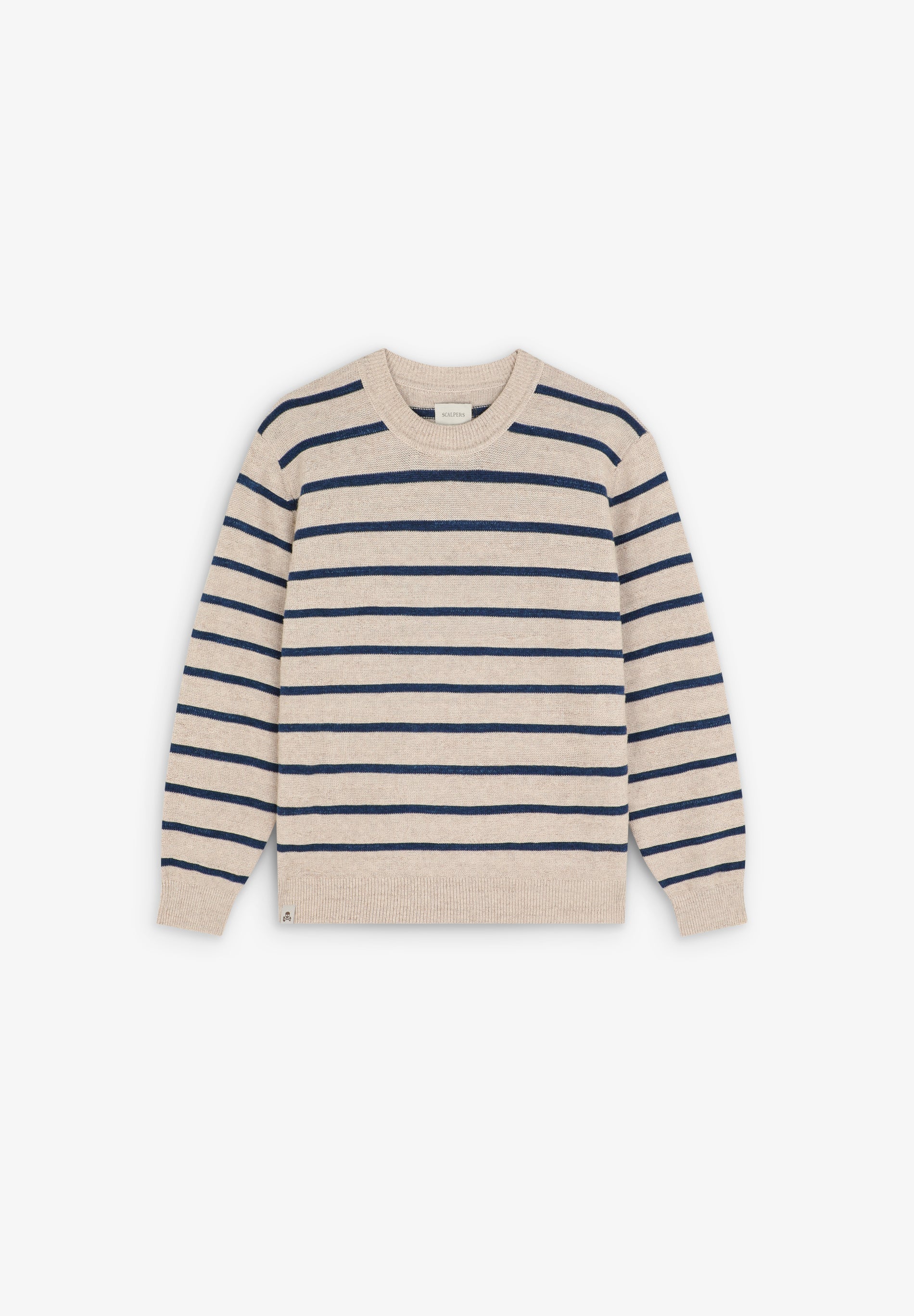 PULL RAYURES COL ROND