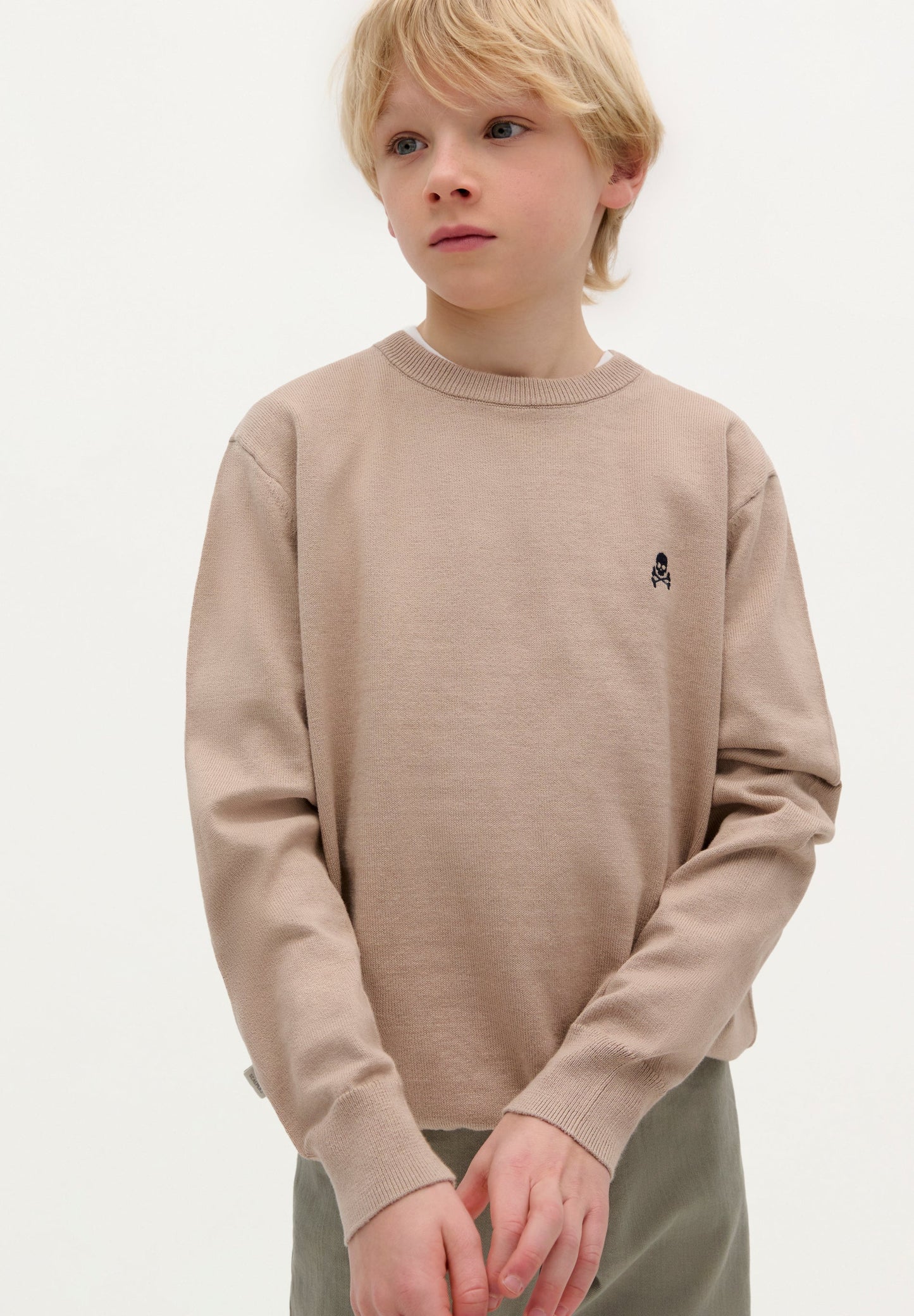 SCROUND NECK TRICOT KIDS