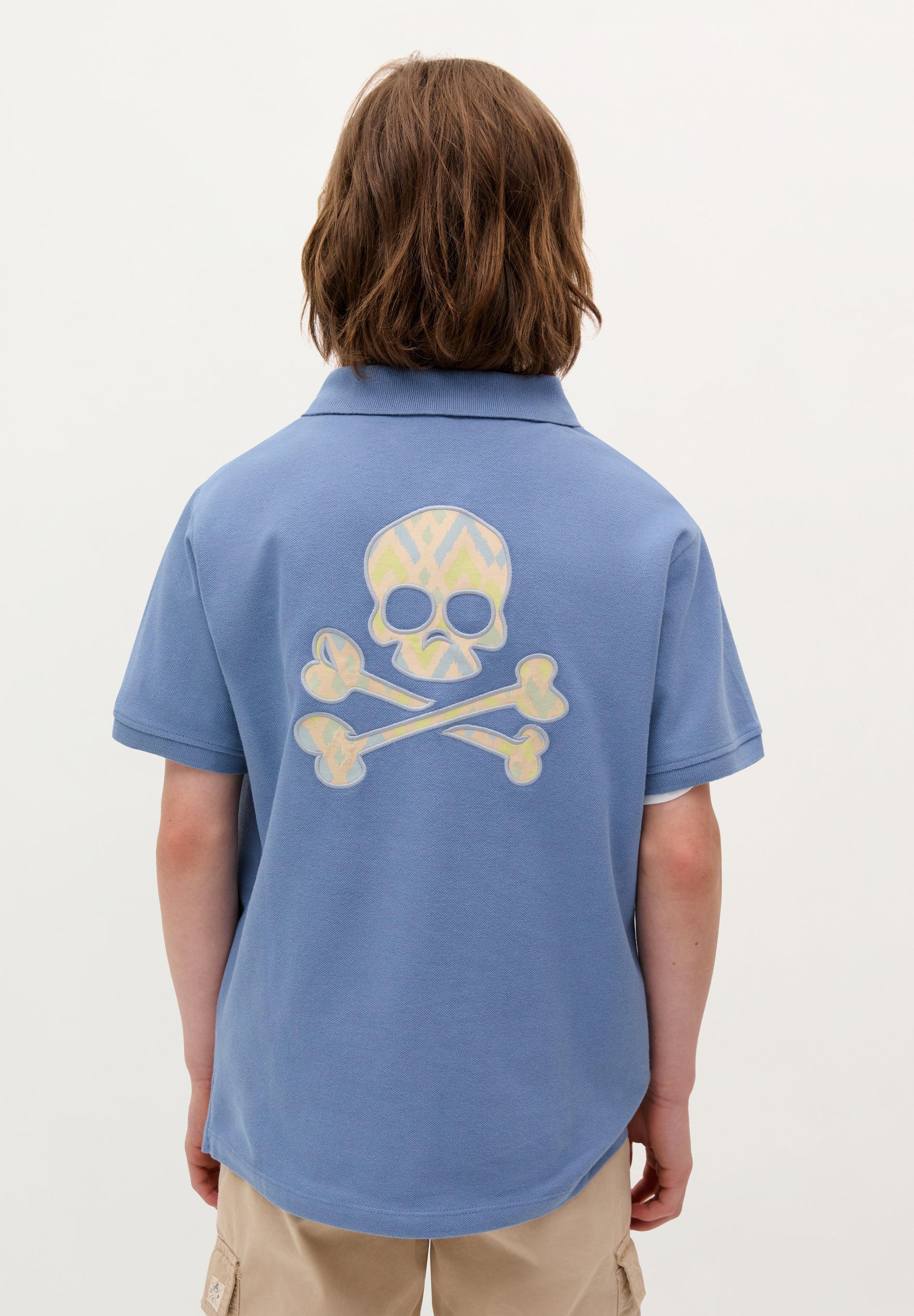 SCBACK SKULL POLO KIDS