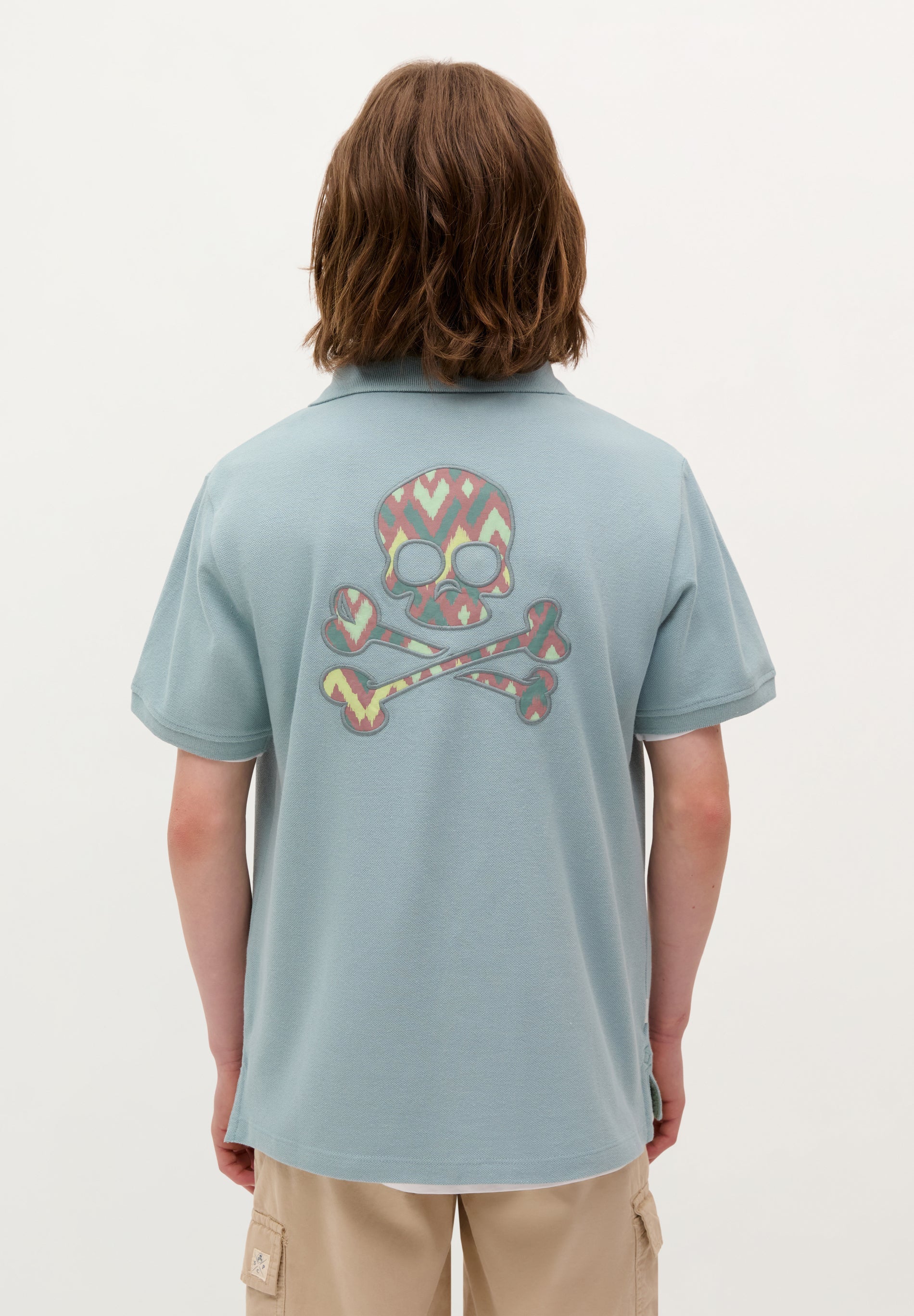 SCBACK SKULL POLO KIDS