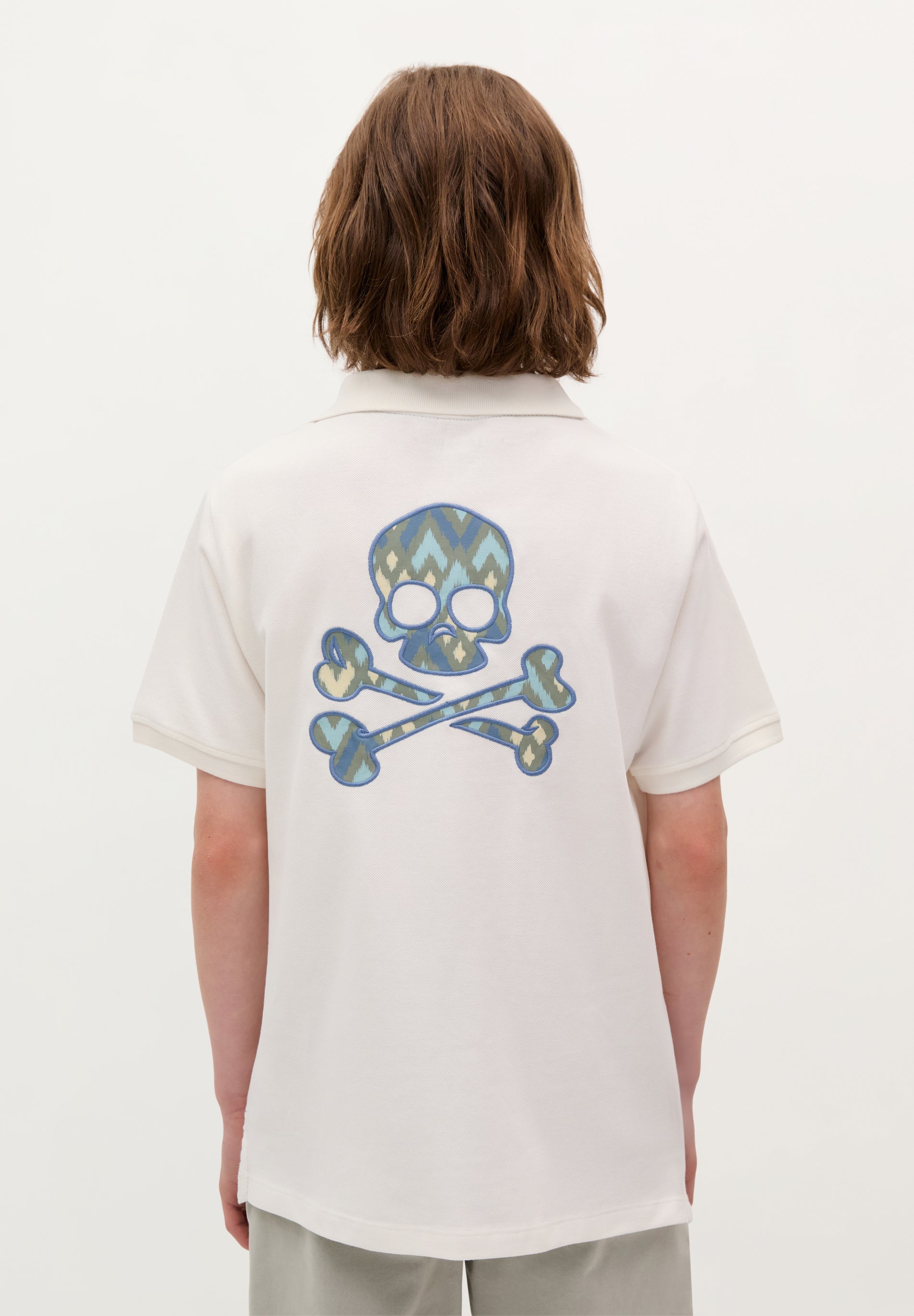SCBACK SKULL POLO KIDS