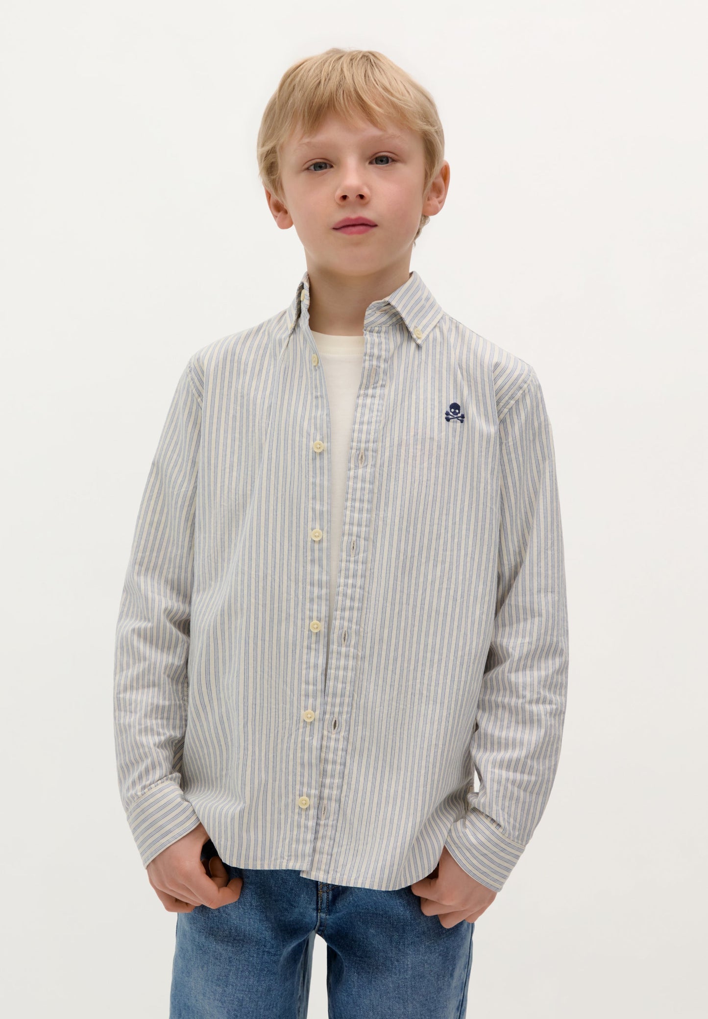 SCNEW K. STRIPES SHIRT KIDS