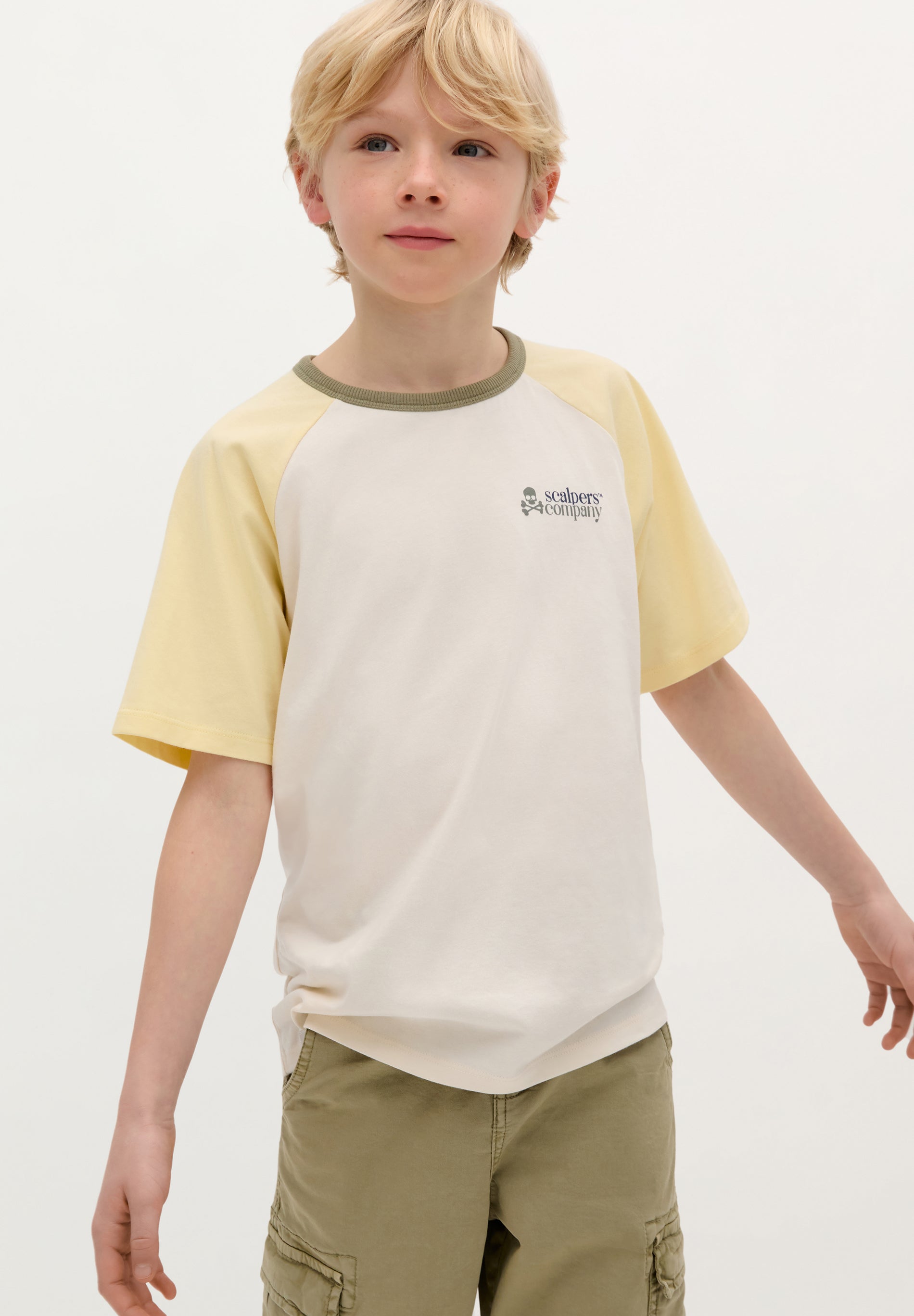 T-SHIRT IMPRIMÉ MANCHES RAGLAN