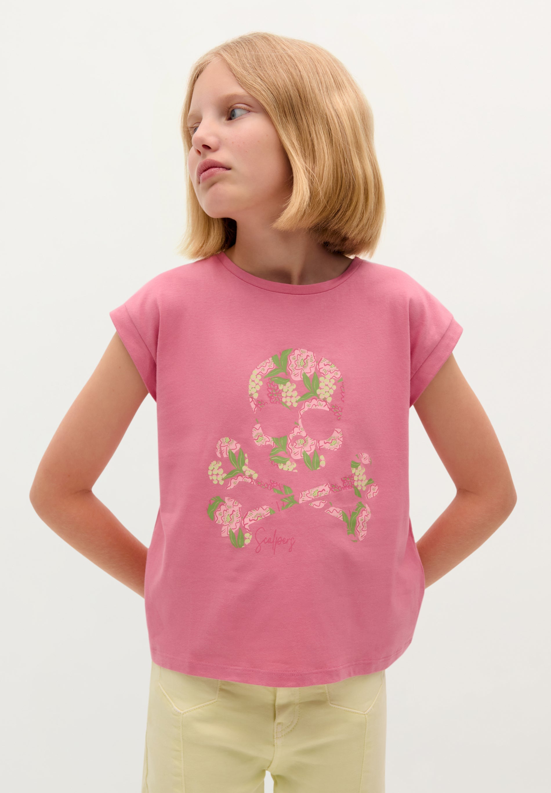 T-SHORT IMPRIMÉ FLEURS