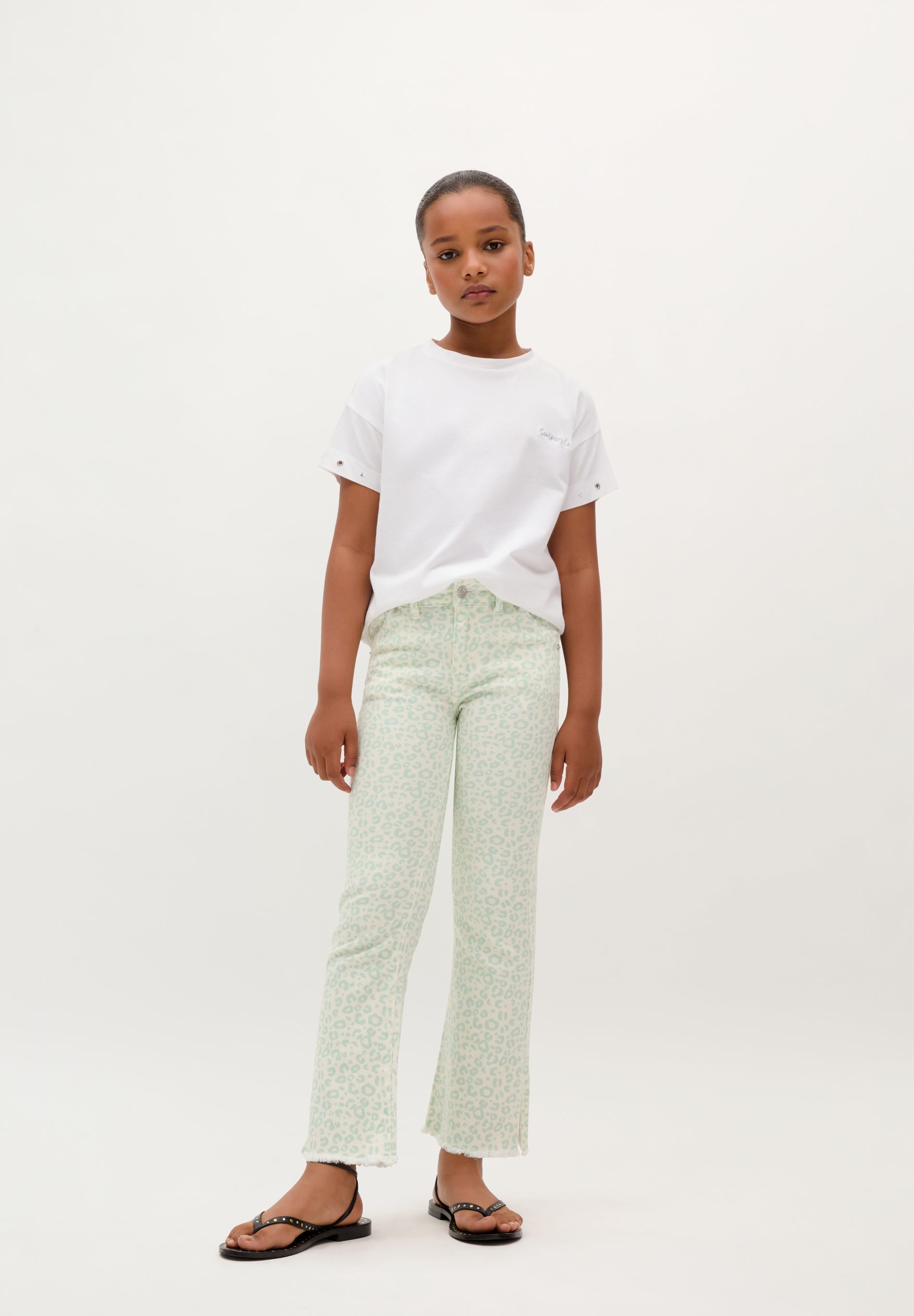 PANTALON IMPRIMÉ MOTIF ANIMAL