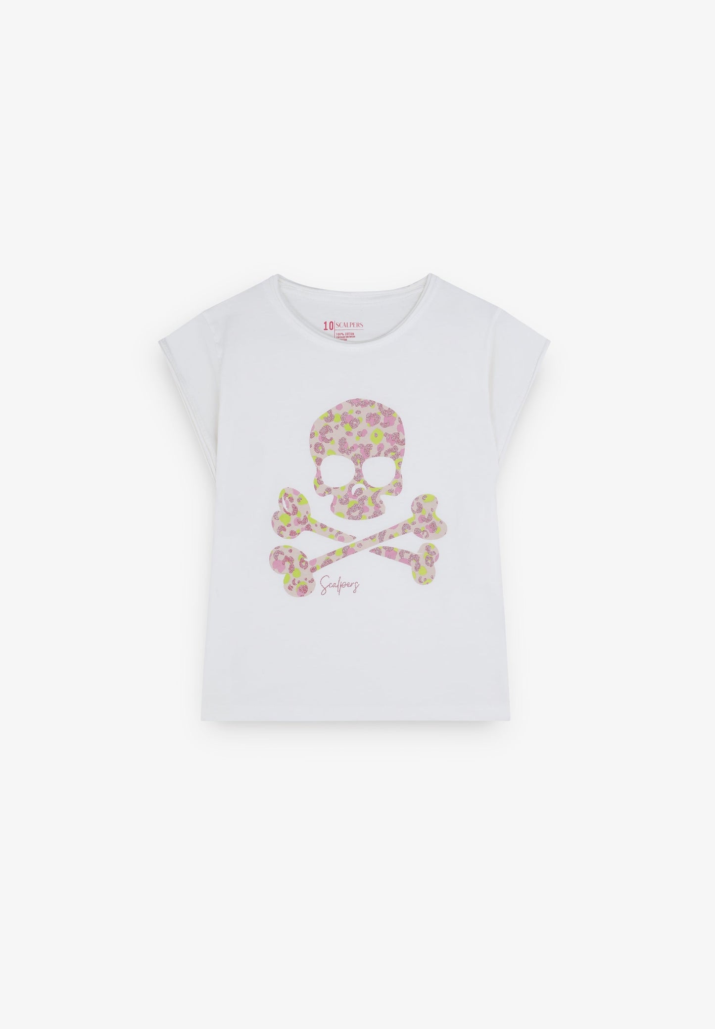 T-SHIRT SKULL GLITTER