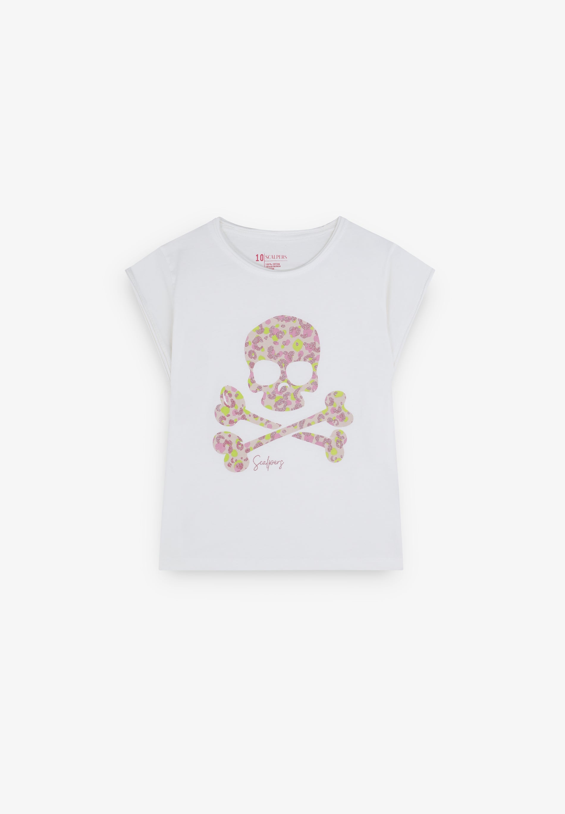 T-SHIRT SKULL GLITTER