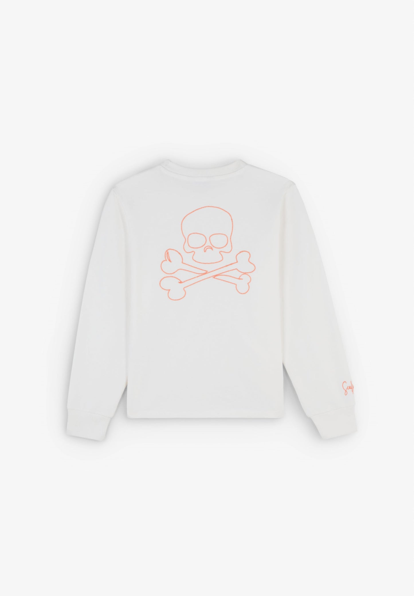 SWEAT FRONCÉ SKULL DOS