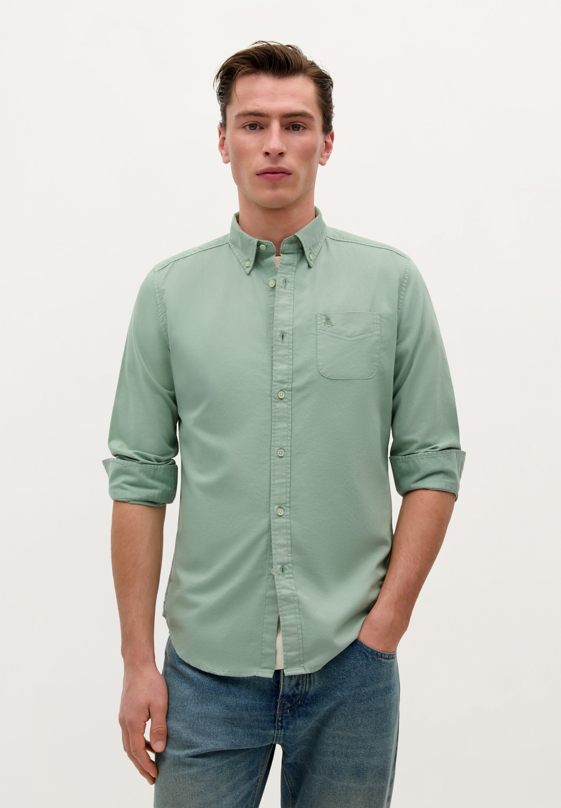 CHEMISE SKULL COL BOUTONS