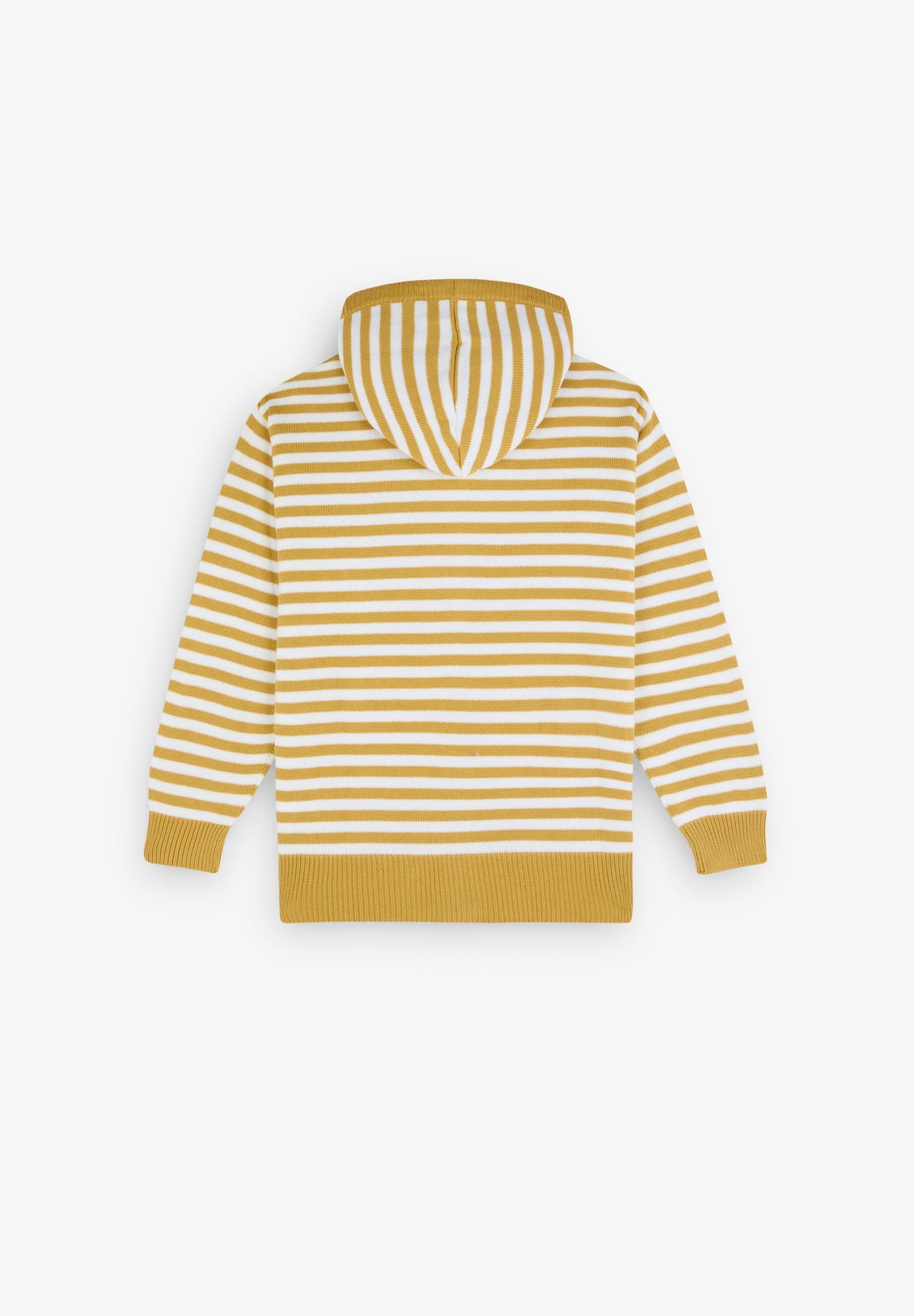 SWEAT MAILLE RAYURES FERMETURE ÉCLAIR