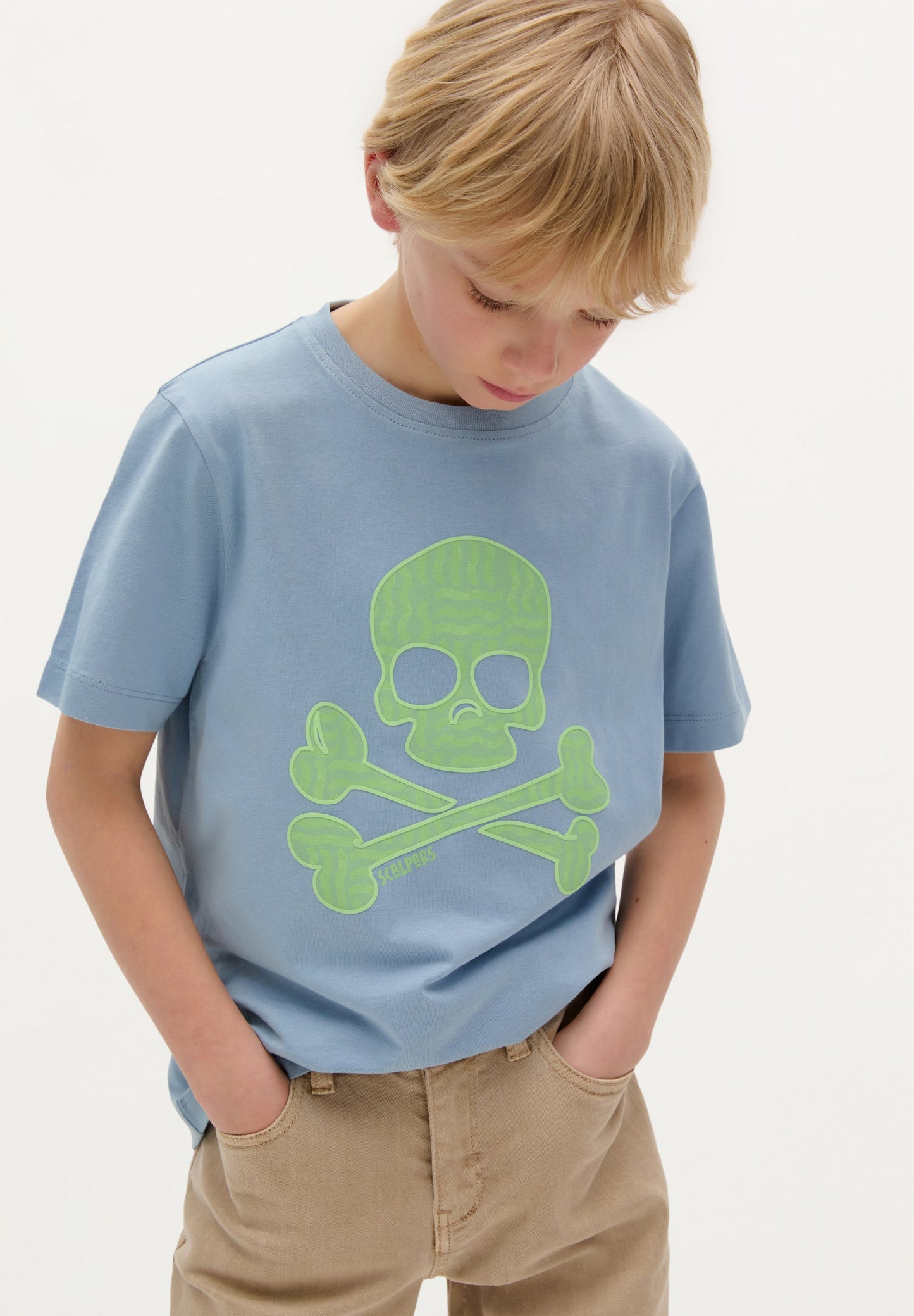 T-SHIRT SKULL VAGUES