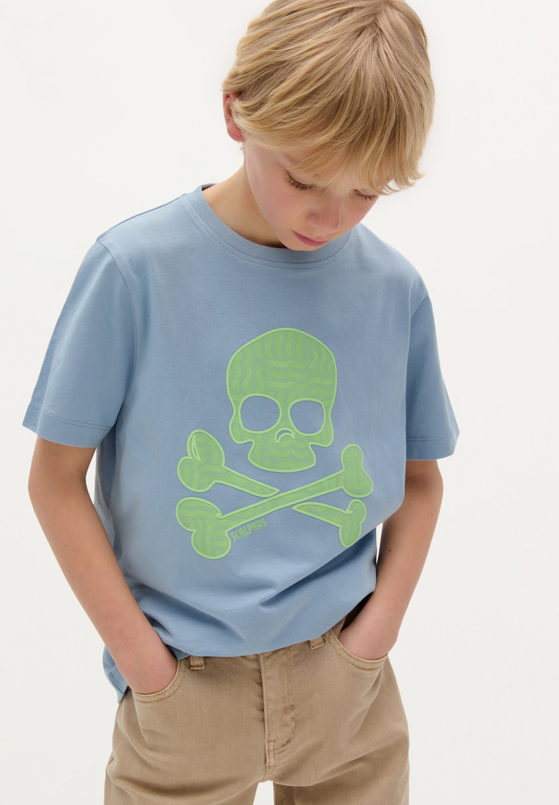 T-SHIRT SKULL VAGUES