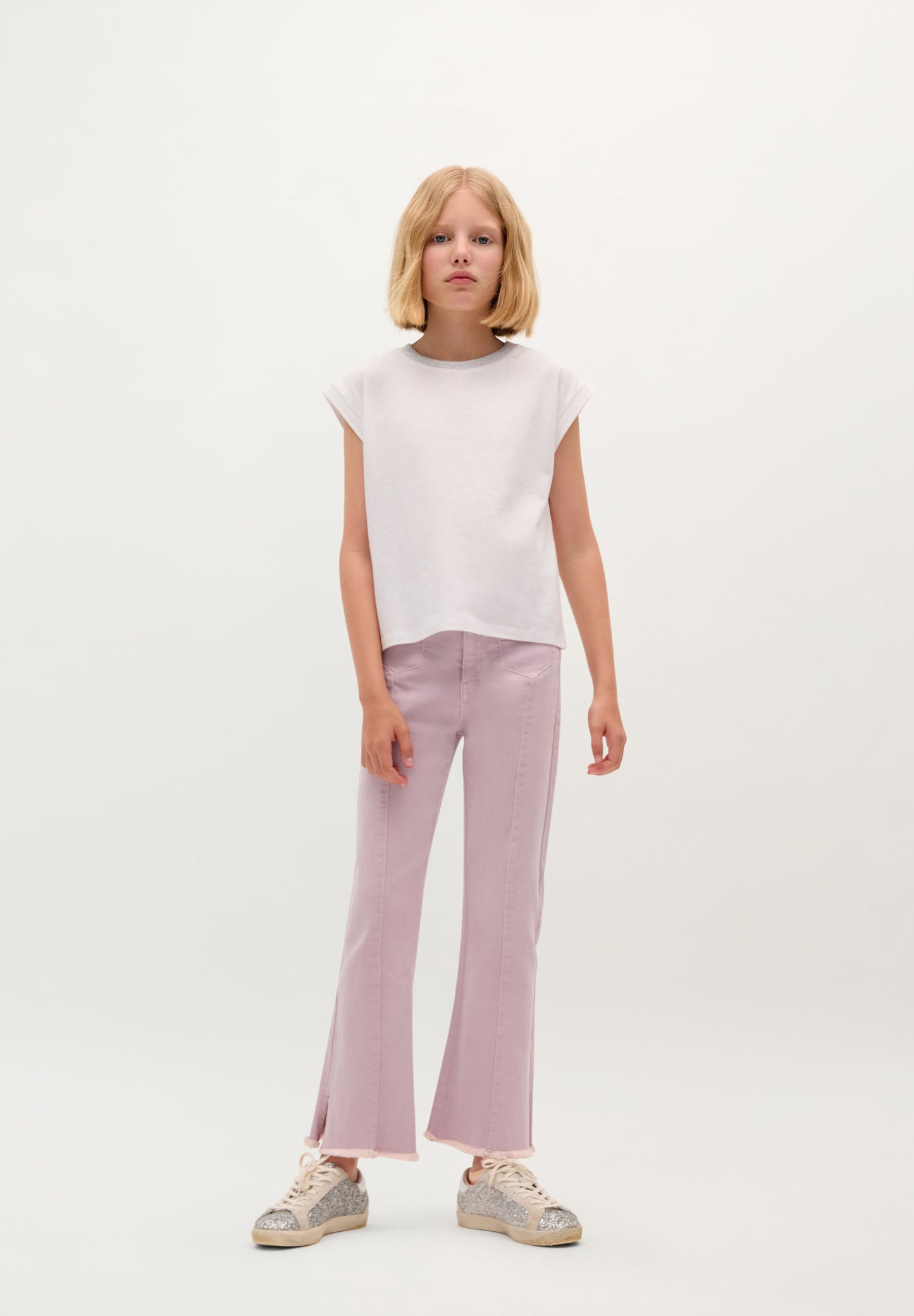 PANTALON ÉVASÉ BOUTONS