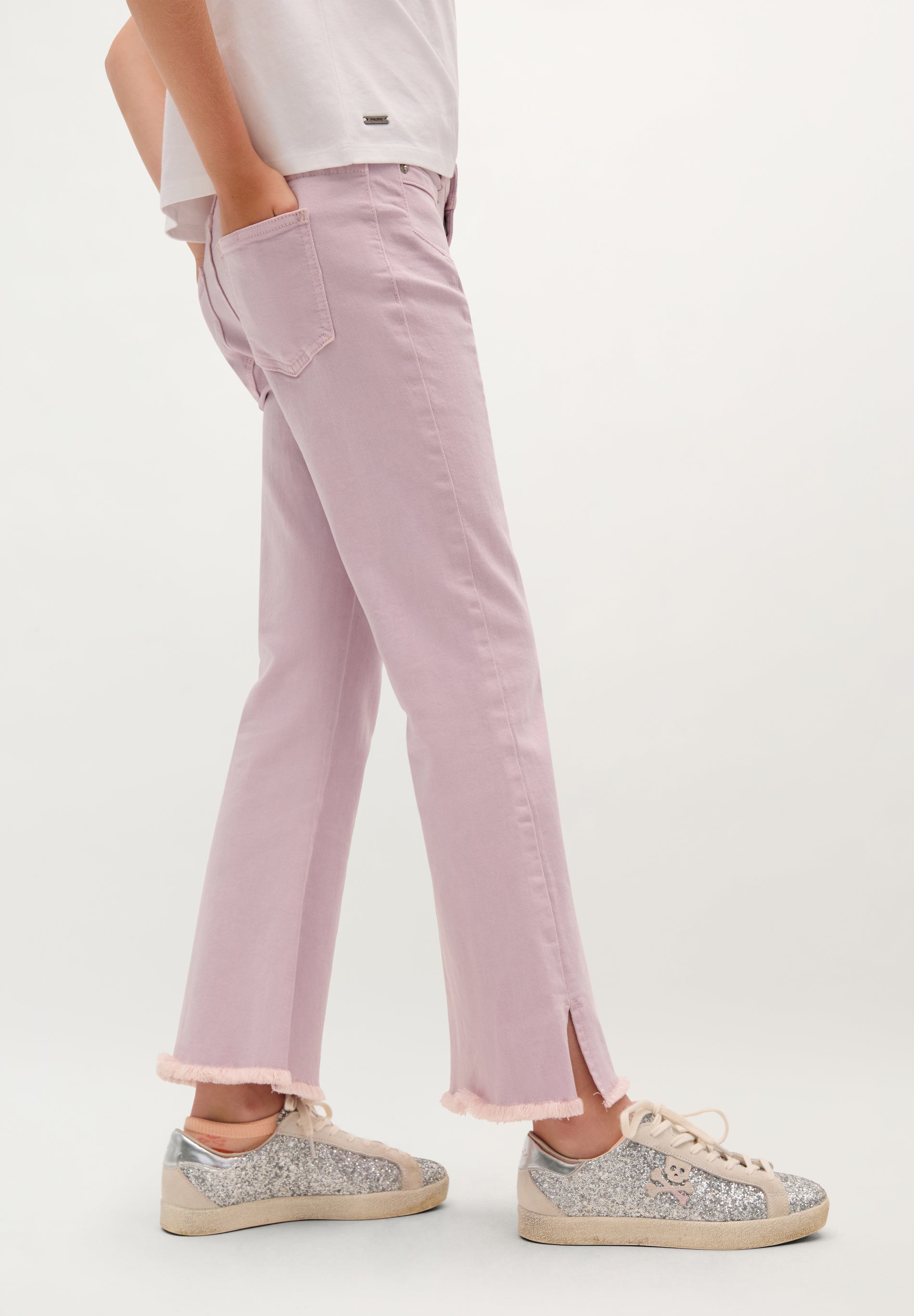 PANTALON ÉVASÉ BOUTONS