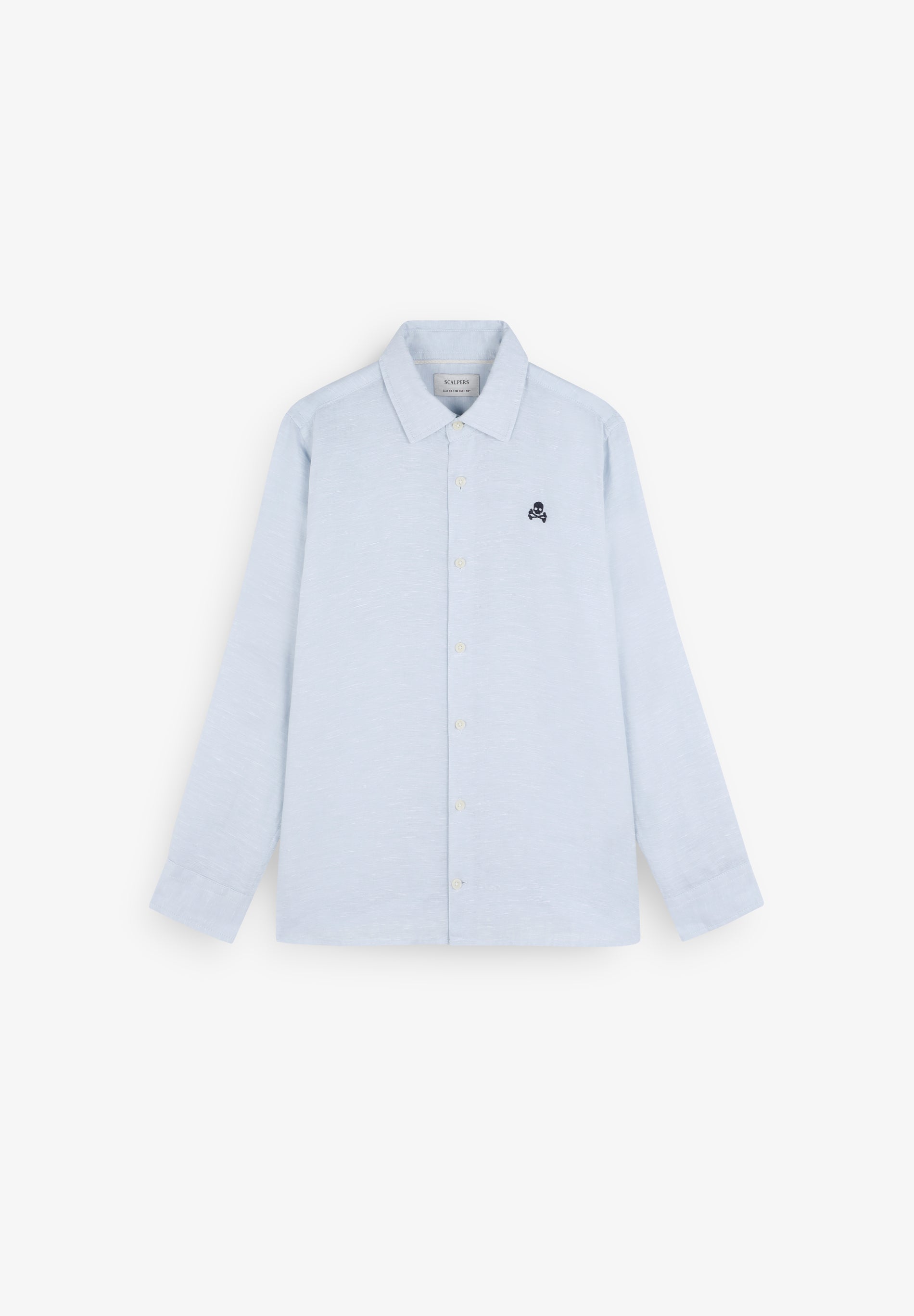 CHEMISE LIN UNIE SKULL