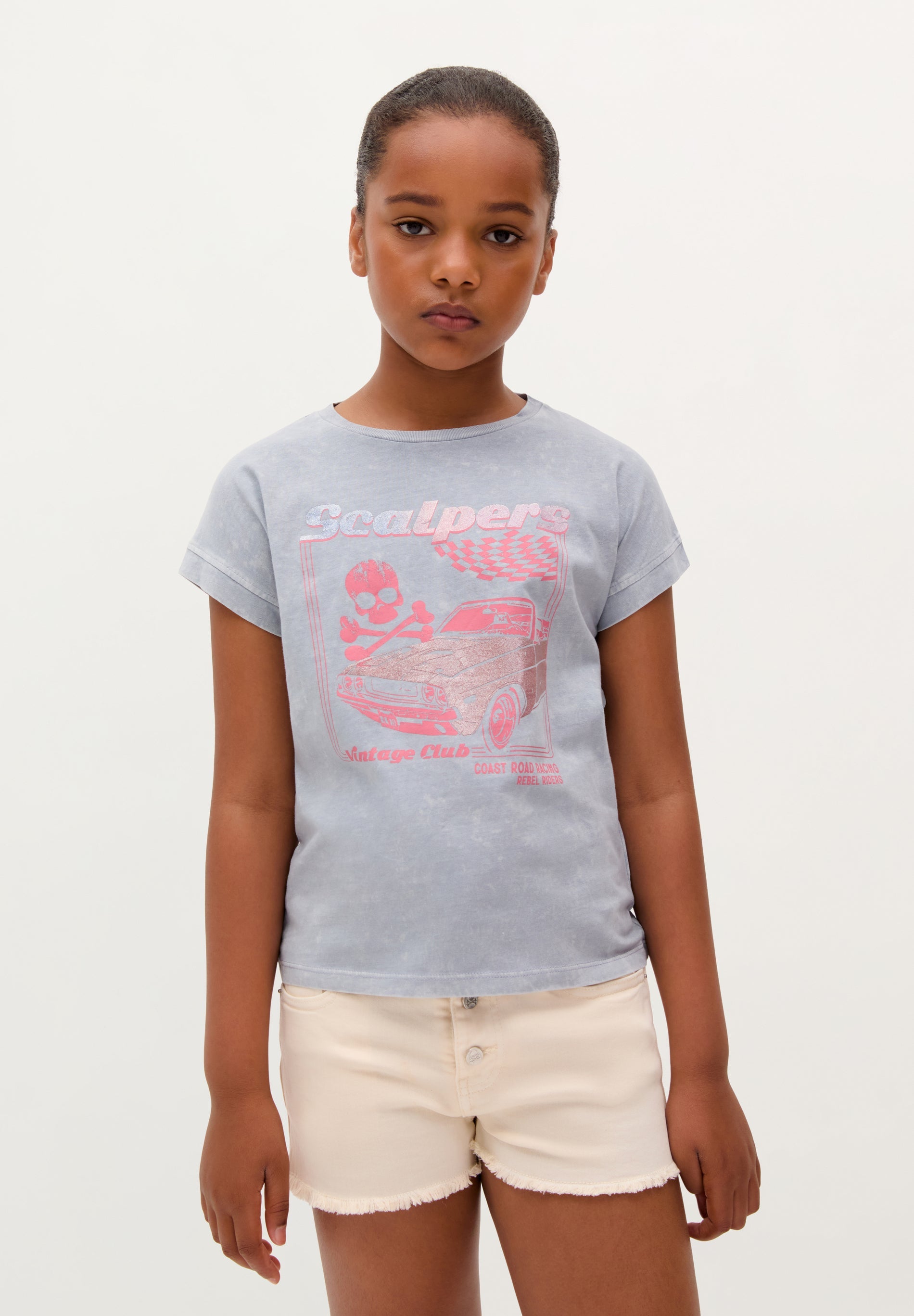 T-SHIRT IMPRIMÉ RACE
