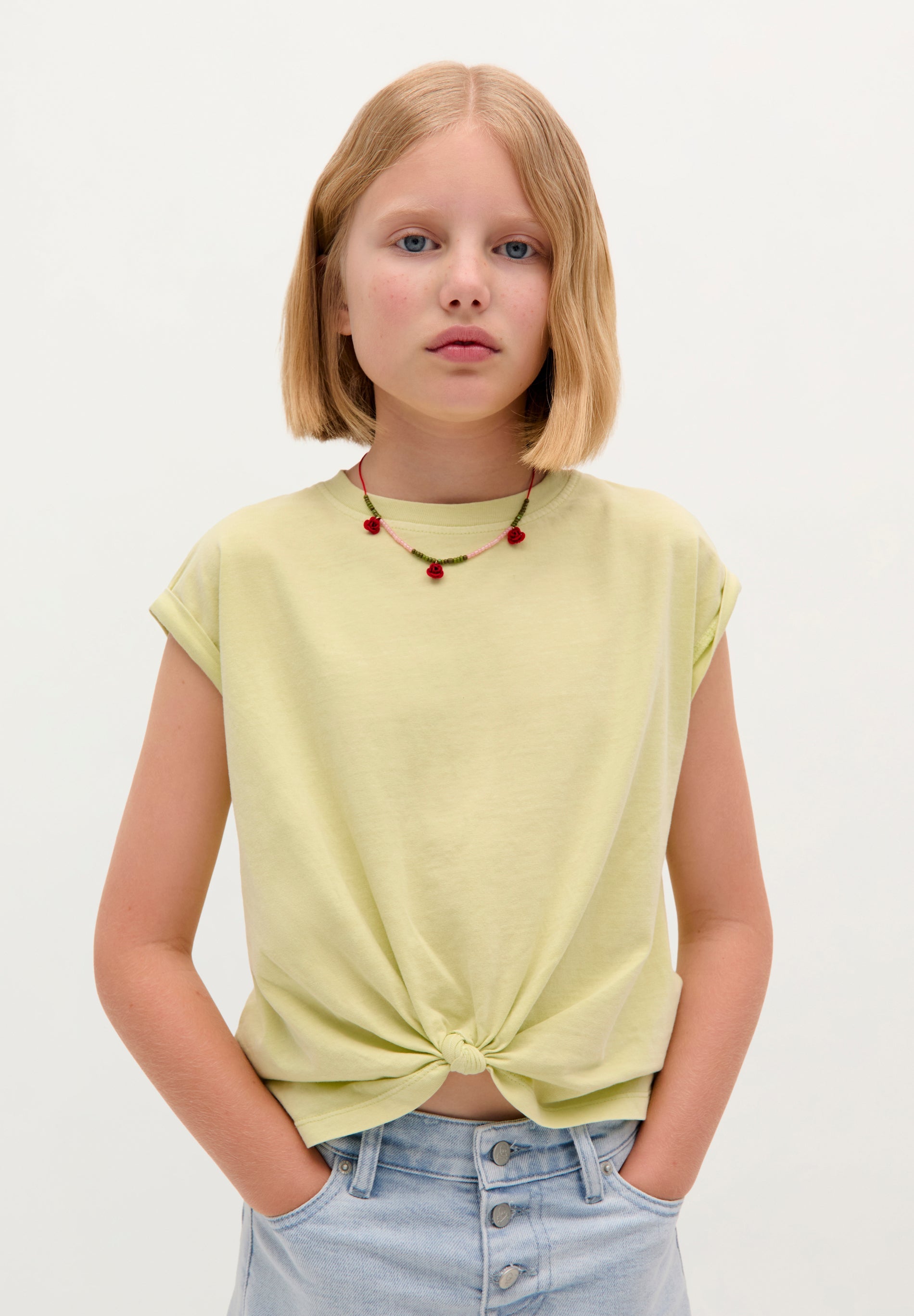 SCKNOT STAR SKULL TEE GIRLS