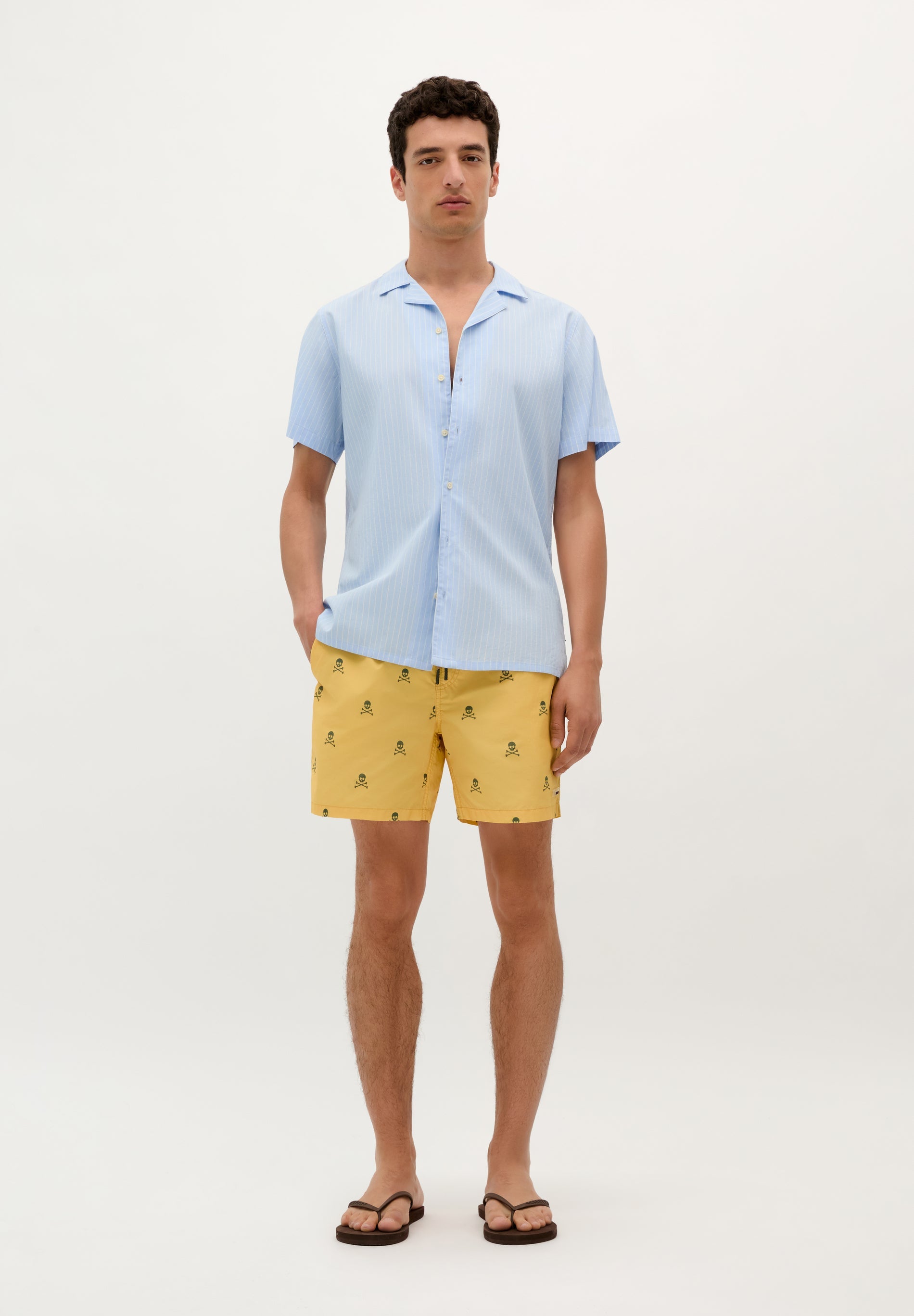 MAILLOT DE BAIN IMPRIMÉ SKULL