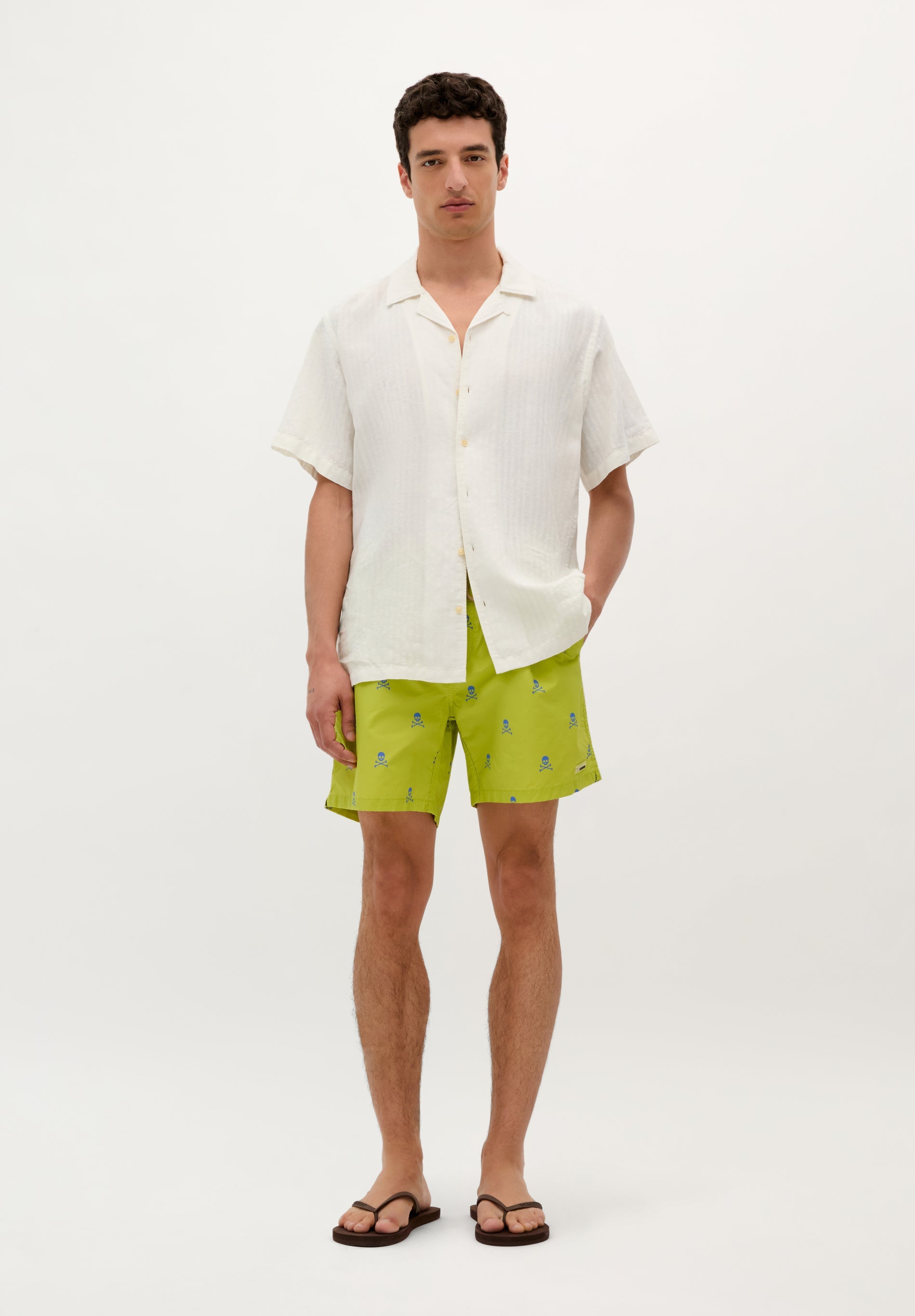 MAILLOT DE BAIN IMPRIMÉ SKULL