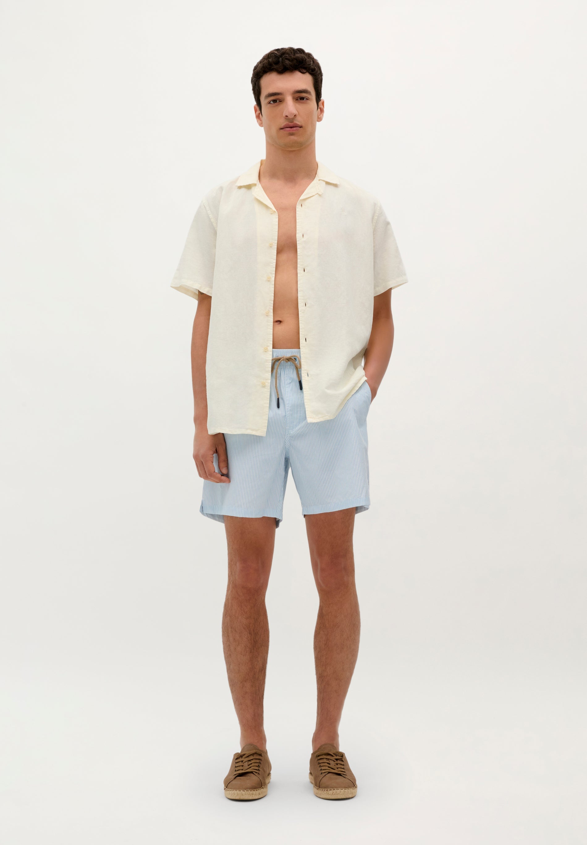 MAILLOT DE BAIN IMPRIMÉ RAYURES