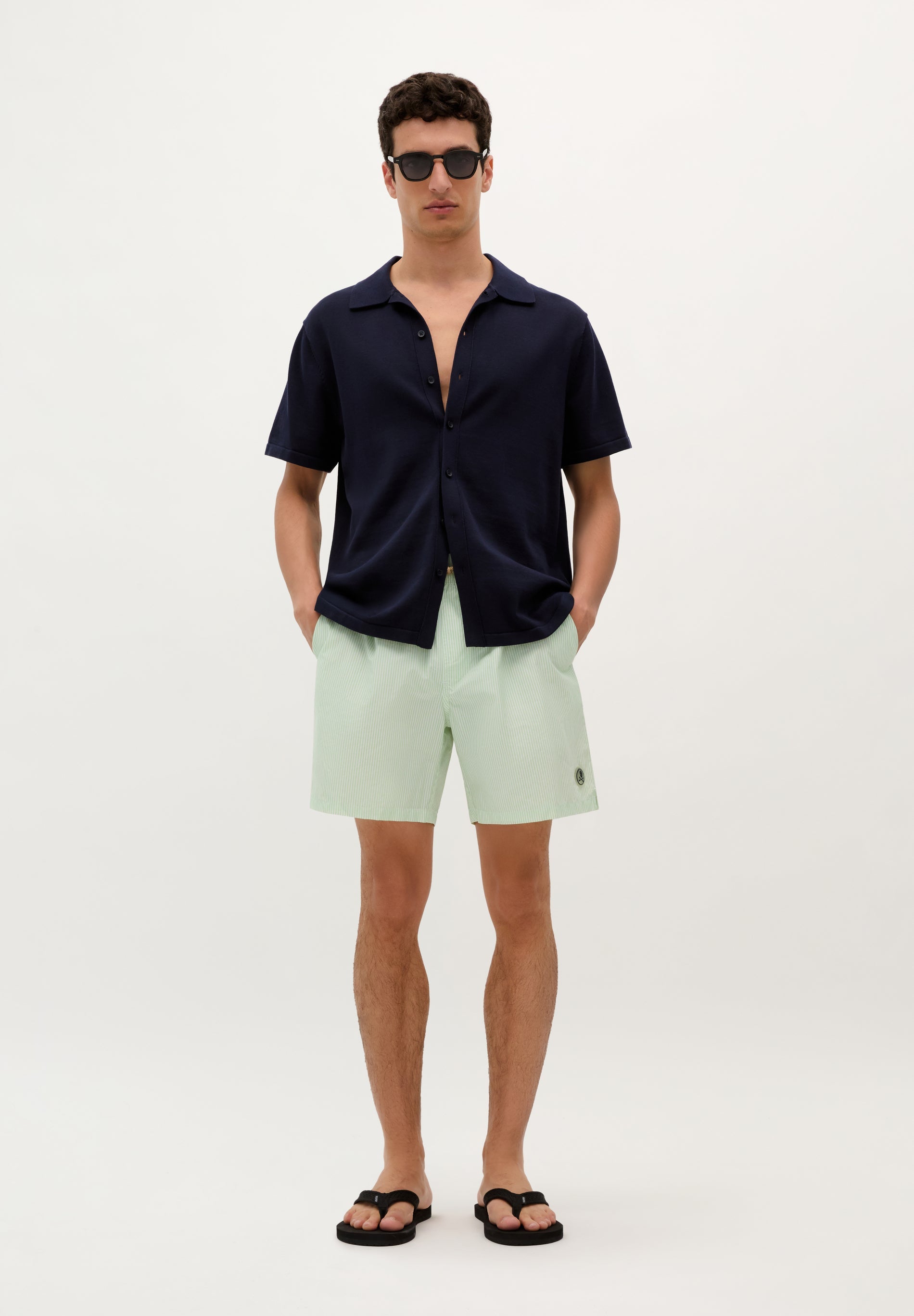 MAILLOT DE BAIN IMPRIMÉ RAYURES
