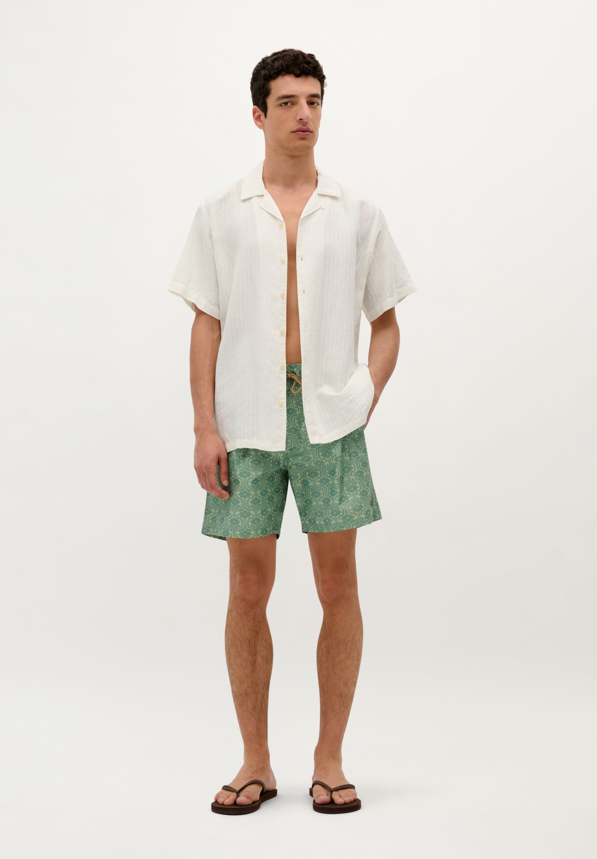 MAILLOT DE BAIN MOTIF FLEURS