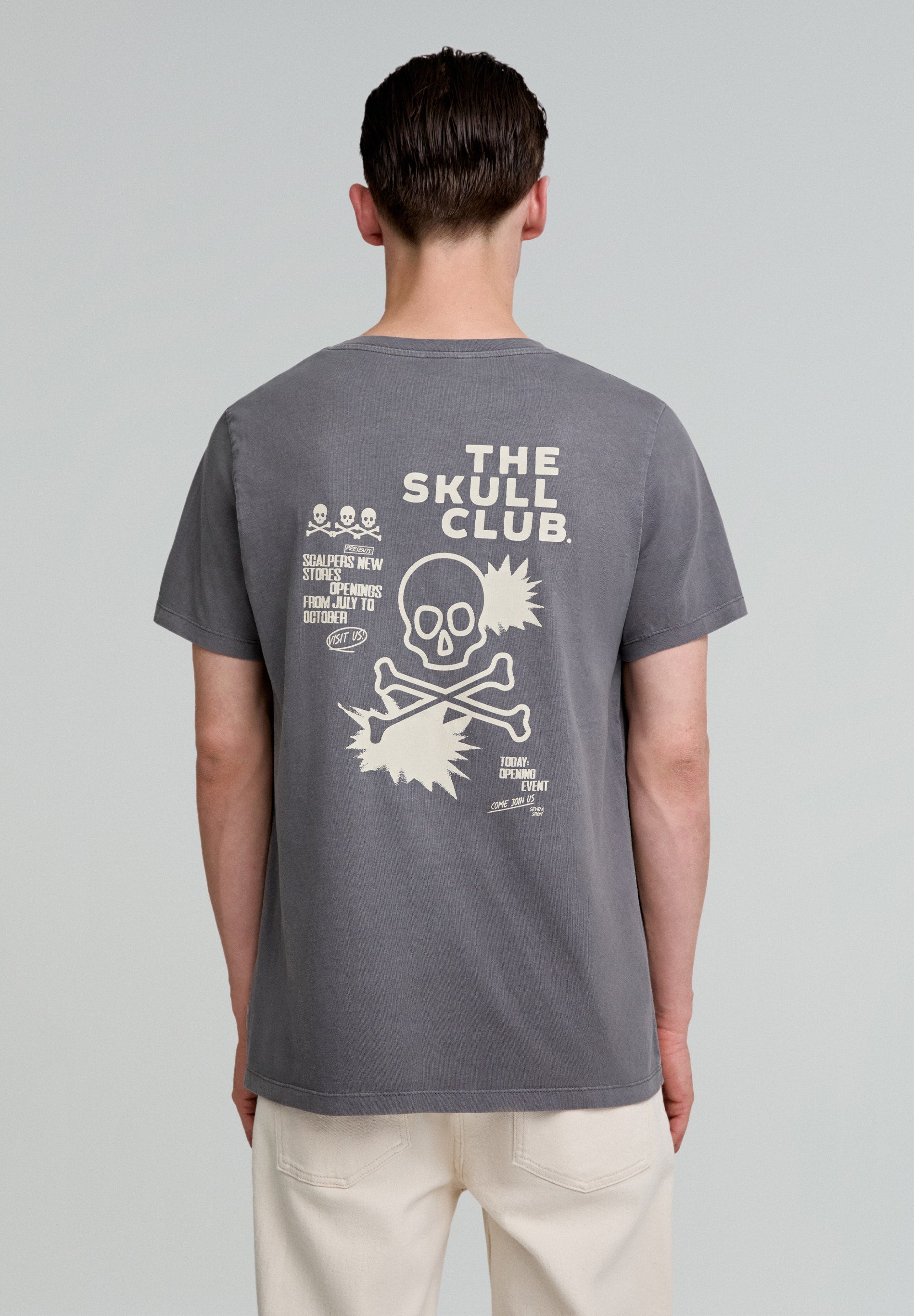 T-SHIRT SKULL DERRIÈRE