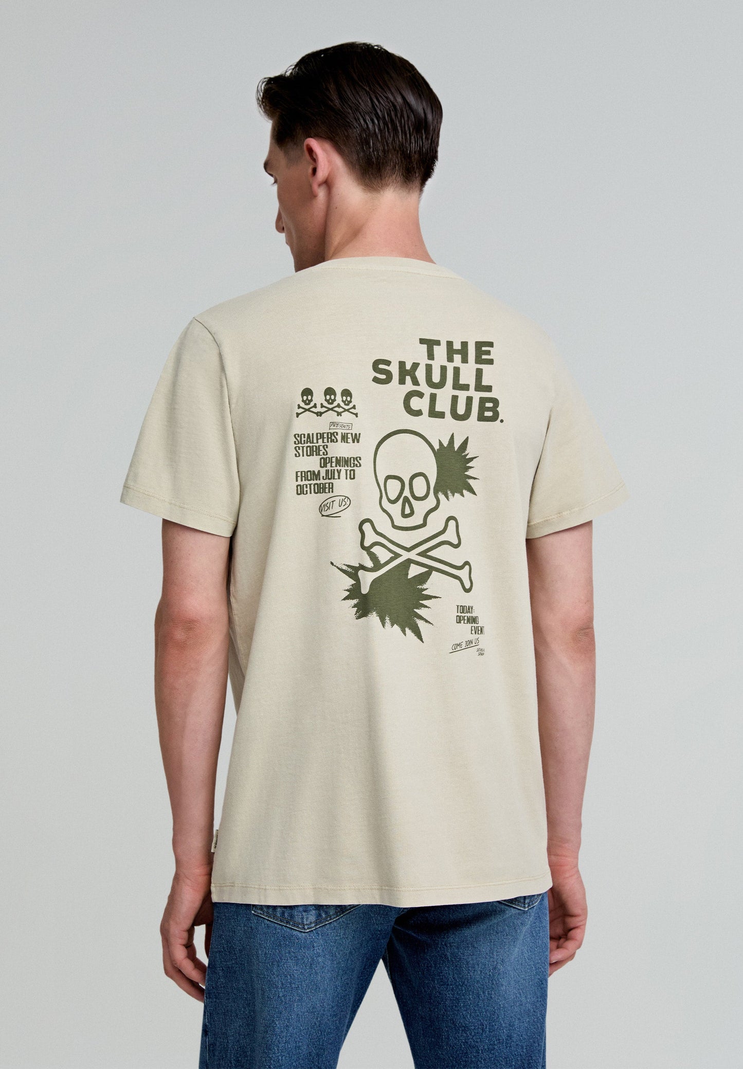 T-SHIRT SKULL DERRIÈRE