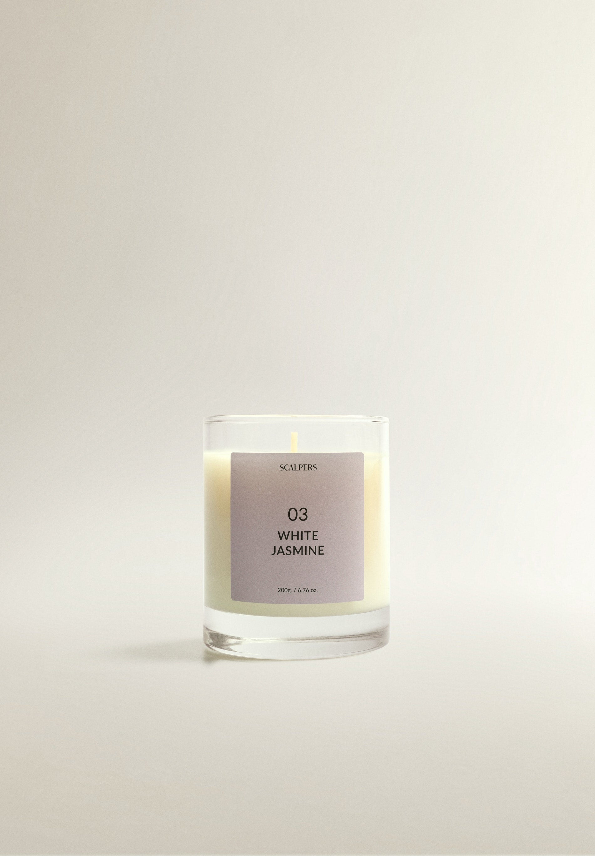 BOUGIE AROMATIQUE 03 200 G WHITE JASMINE