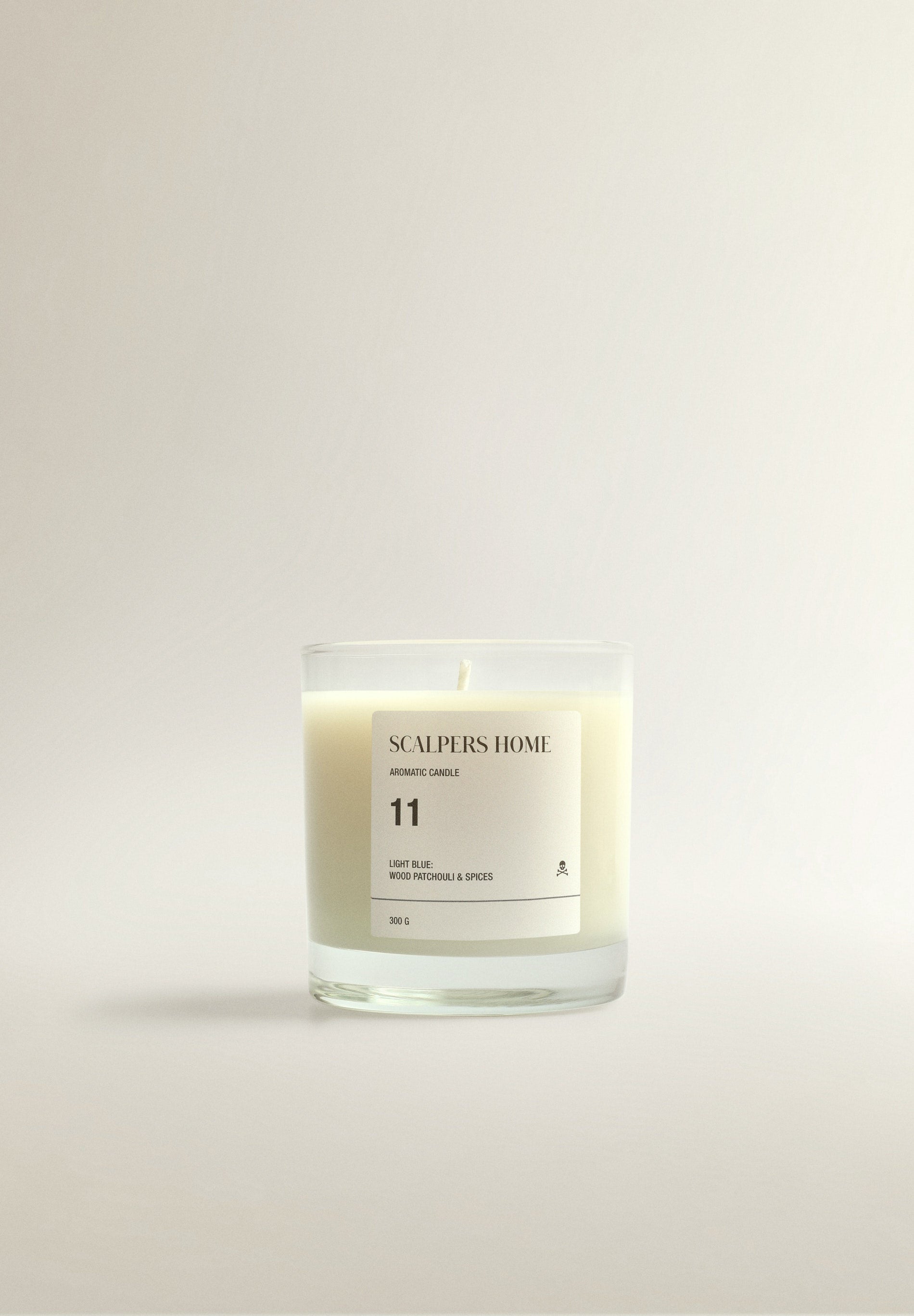 BOUGIE AROMATIQUE 11 300 G LIGHT BLUE