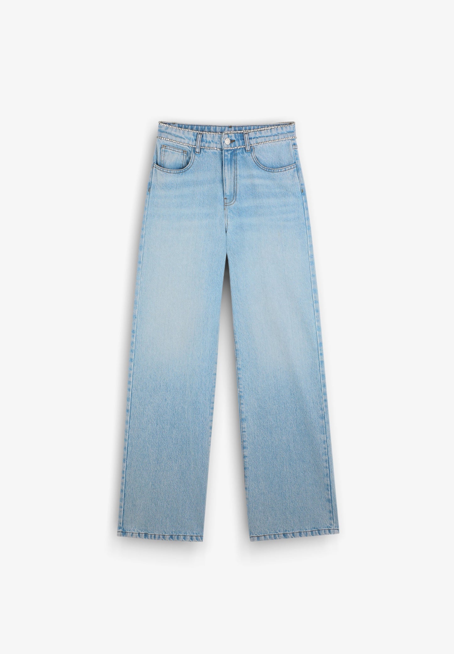 JEAN FULL LENGTH CRISTAUX SCALPERS X LOVE STORIES