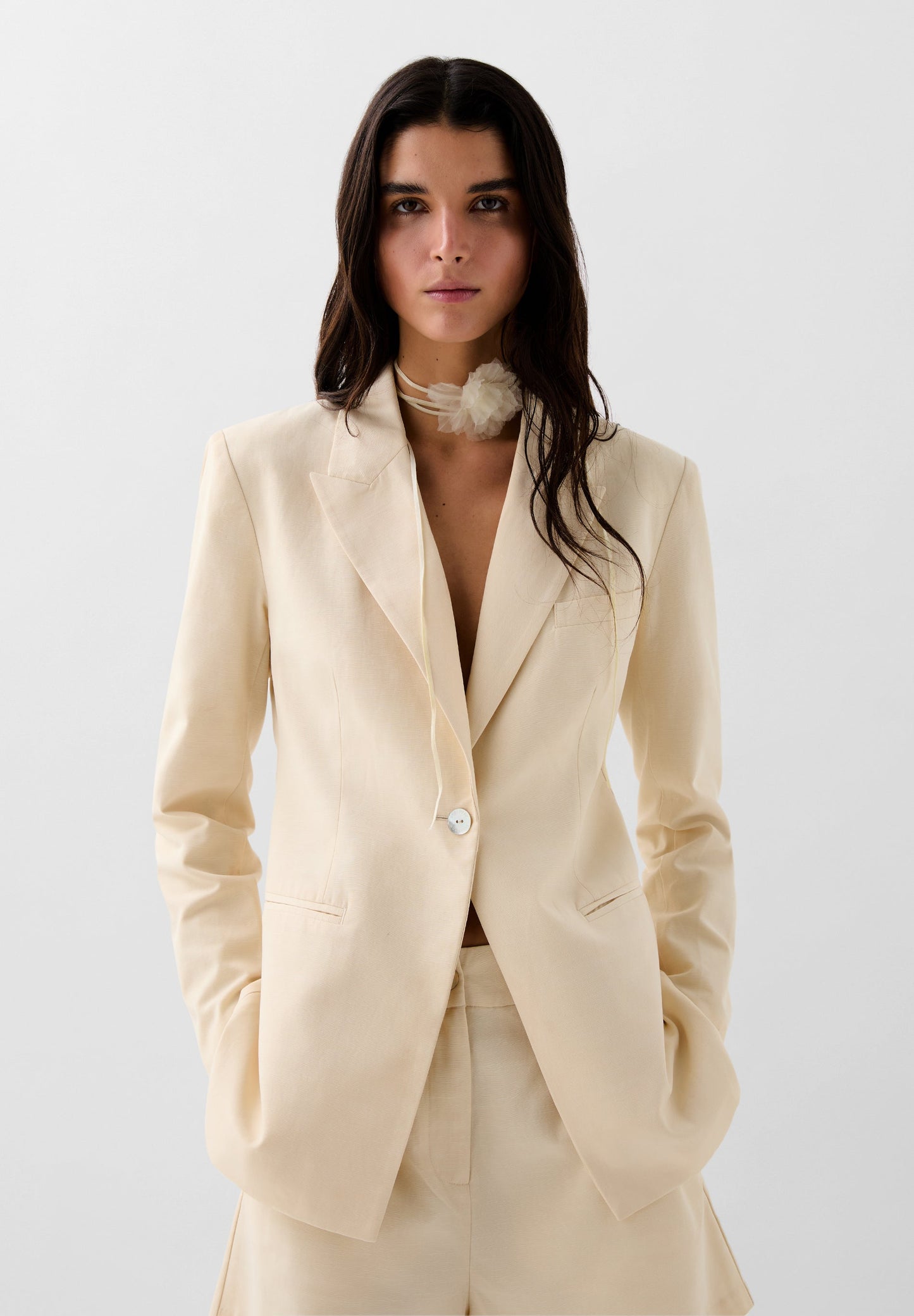 BLAZER BOUTONS NACRÉS