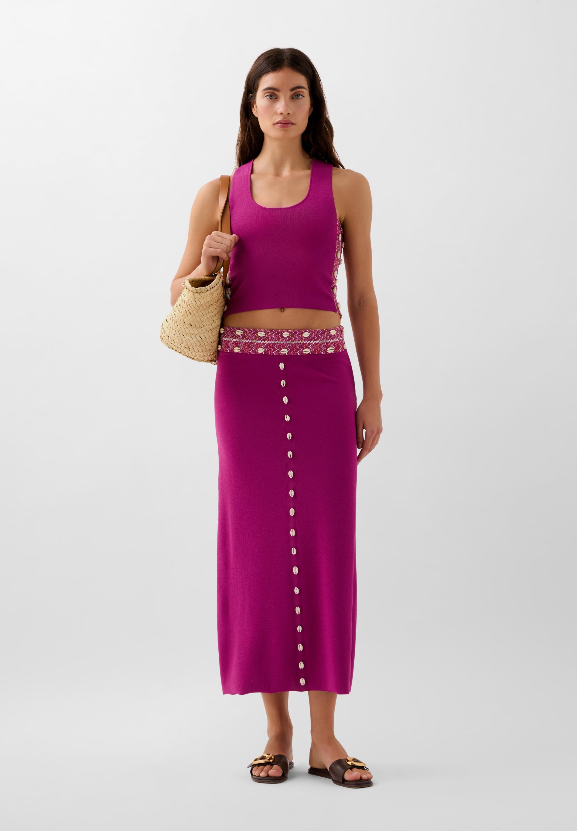 SCSHELL KNIT SKIRT