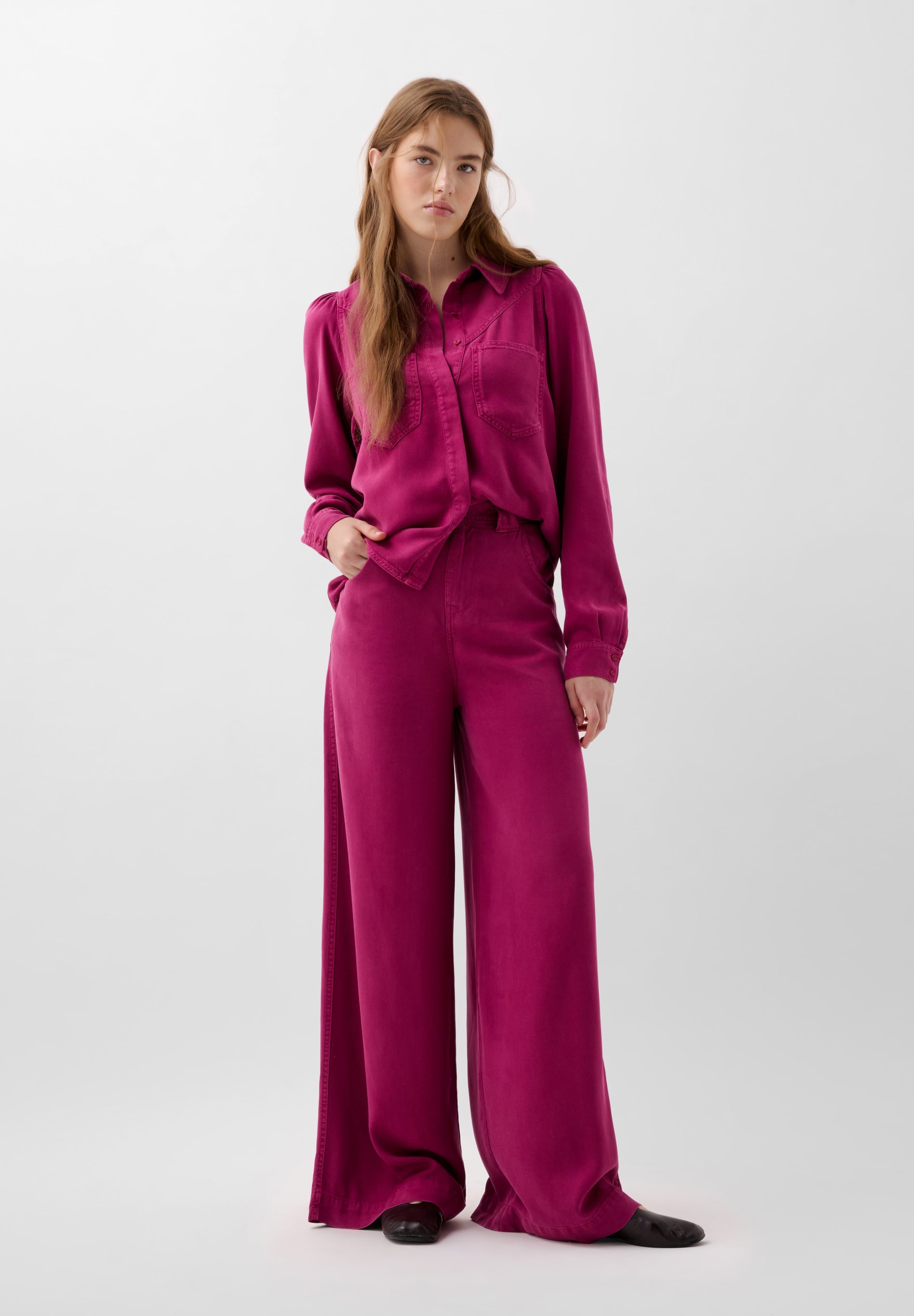 PANTALON FLUIDE FULL LENGTH