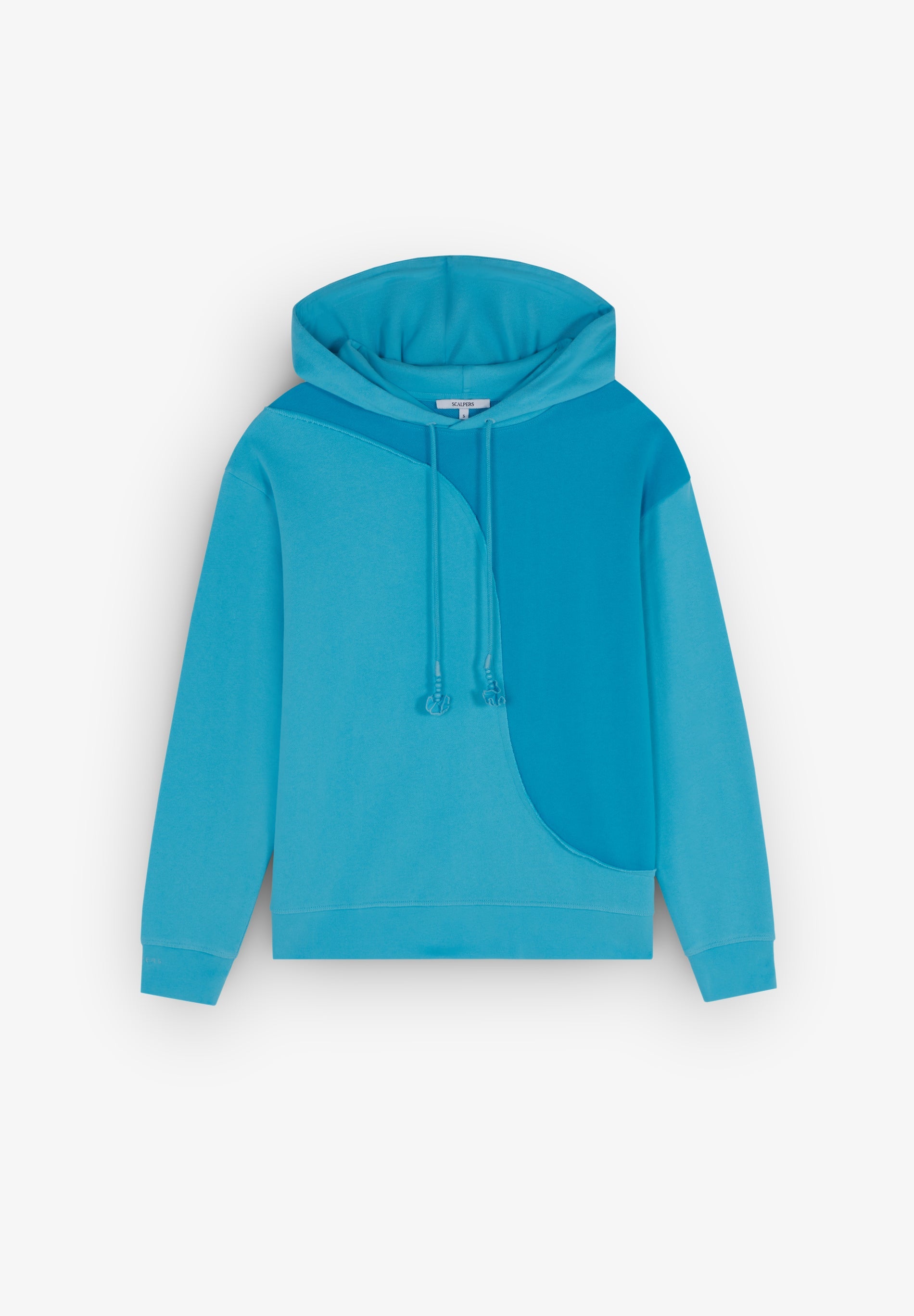 SWEAT CAPUCHE BICOLORE VAGUES