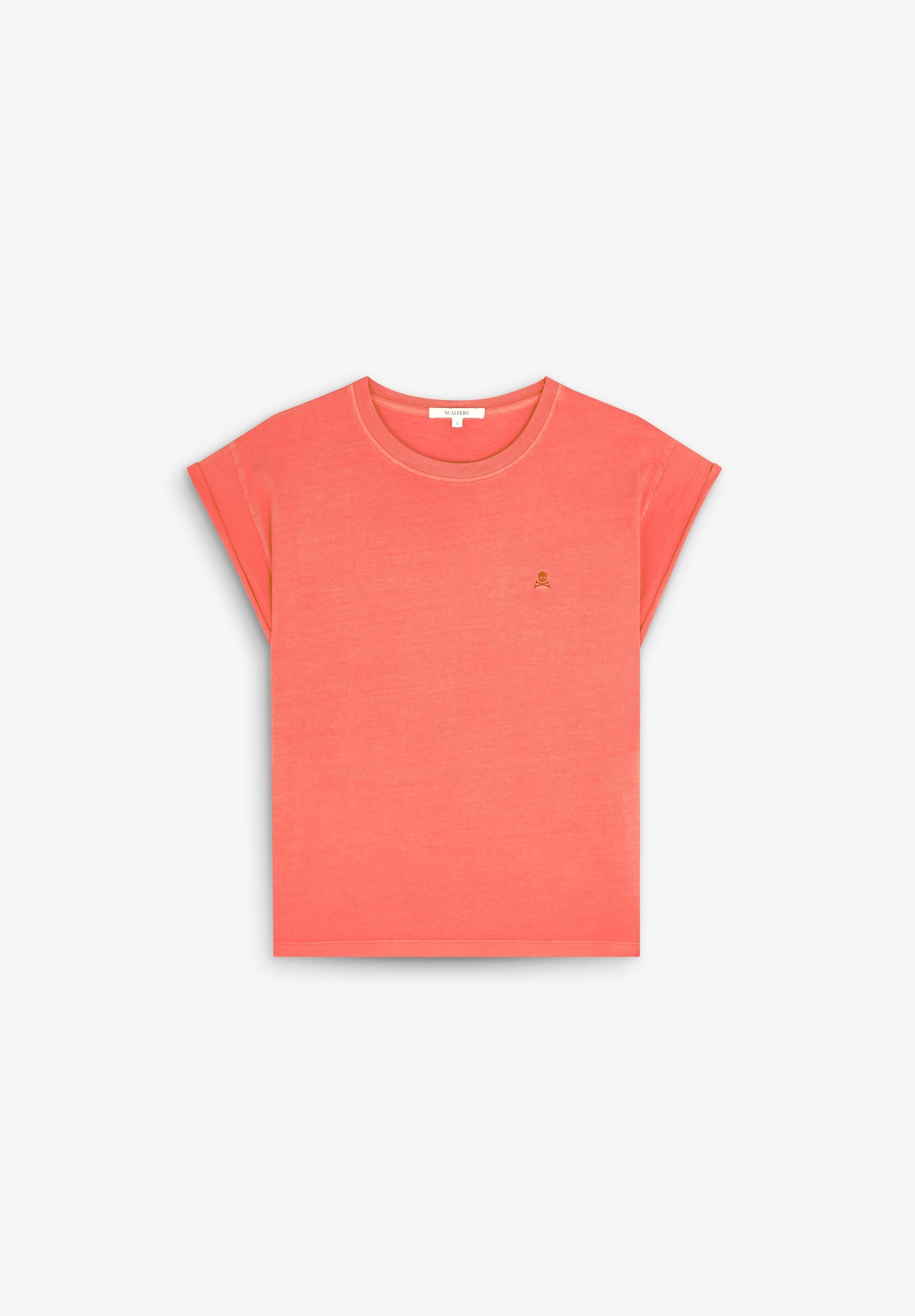 T-SHIRT SKULL BRODÉ TON SUR TON